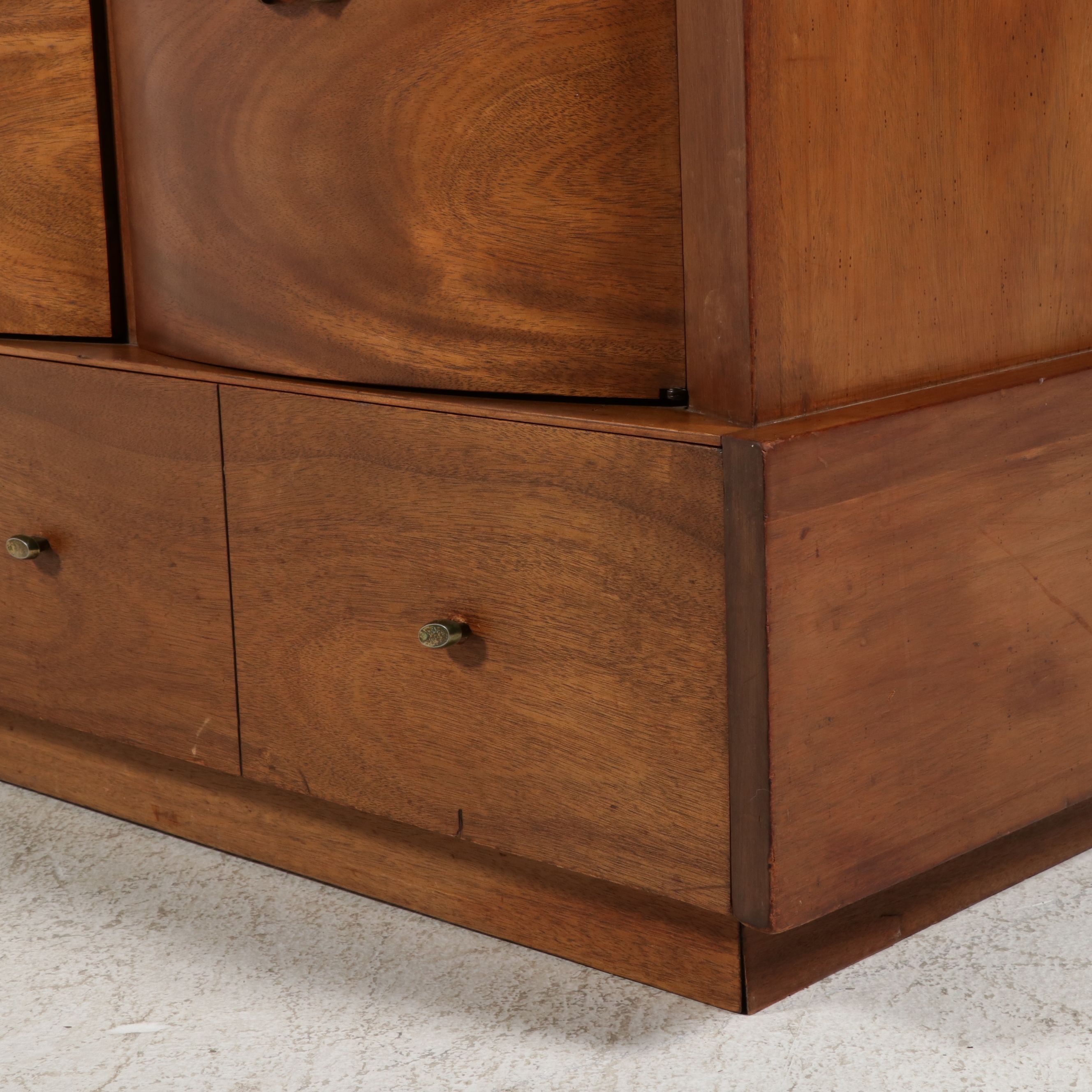Mid Century Modern Walnut Sideboard, Mid-20th Century