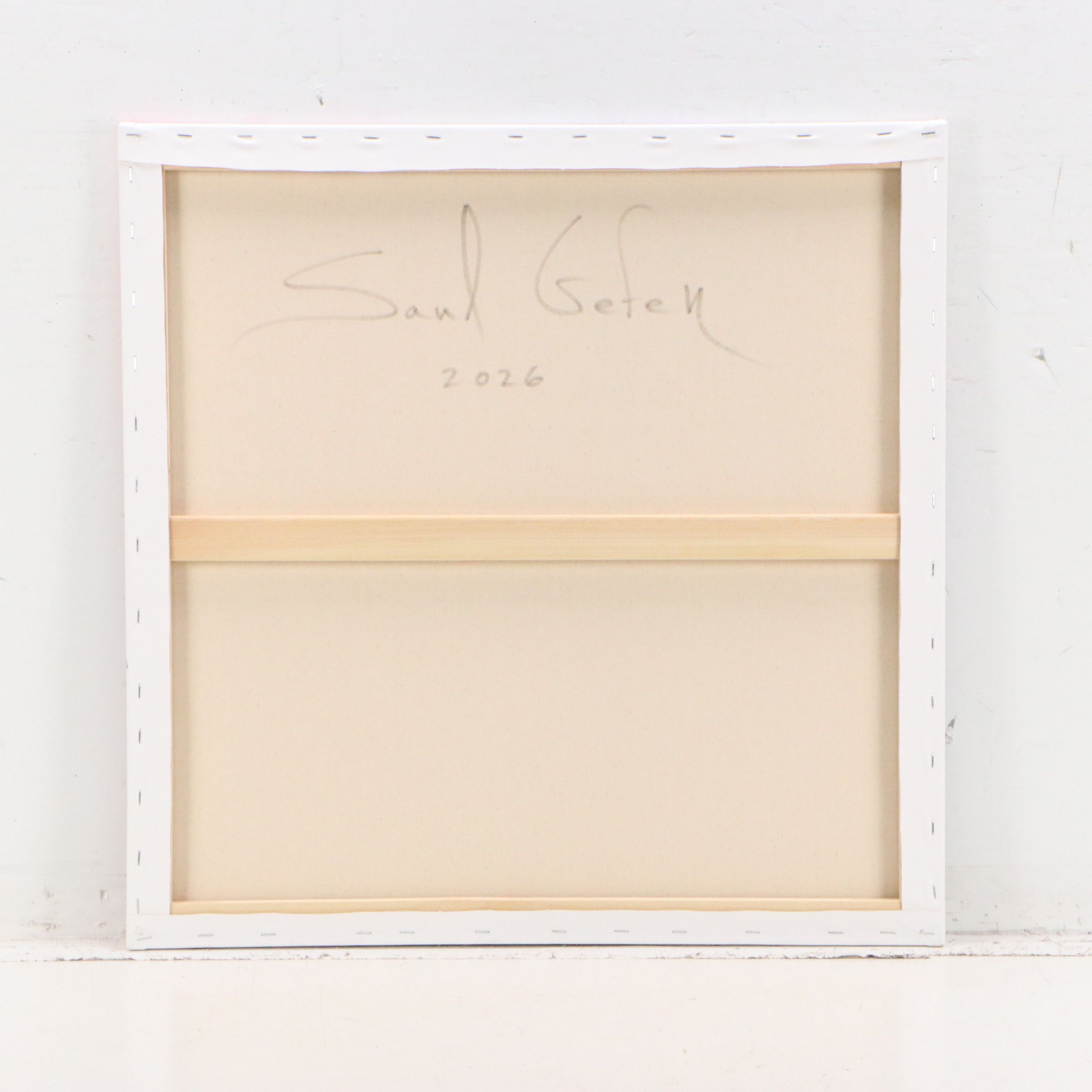Saul Gefen Abstract Acrylic Painting, 2026