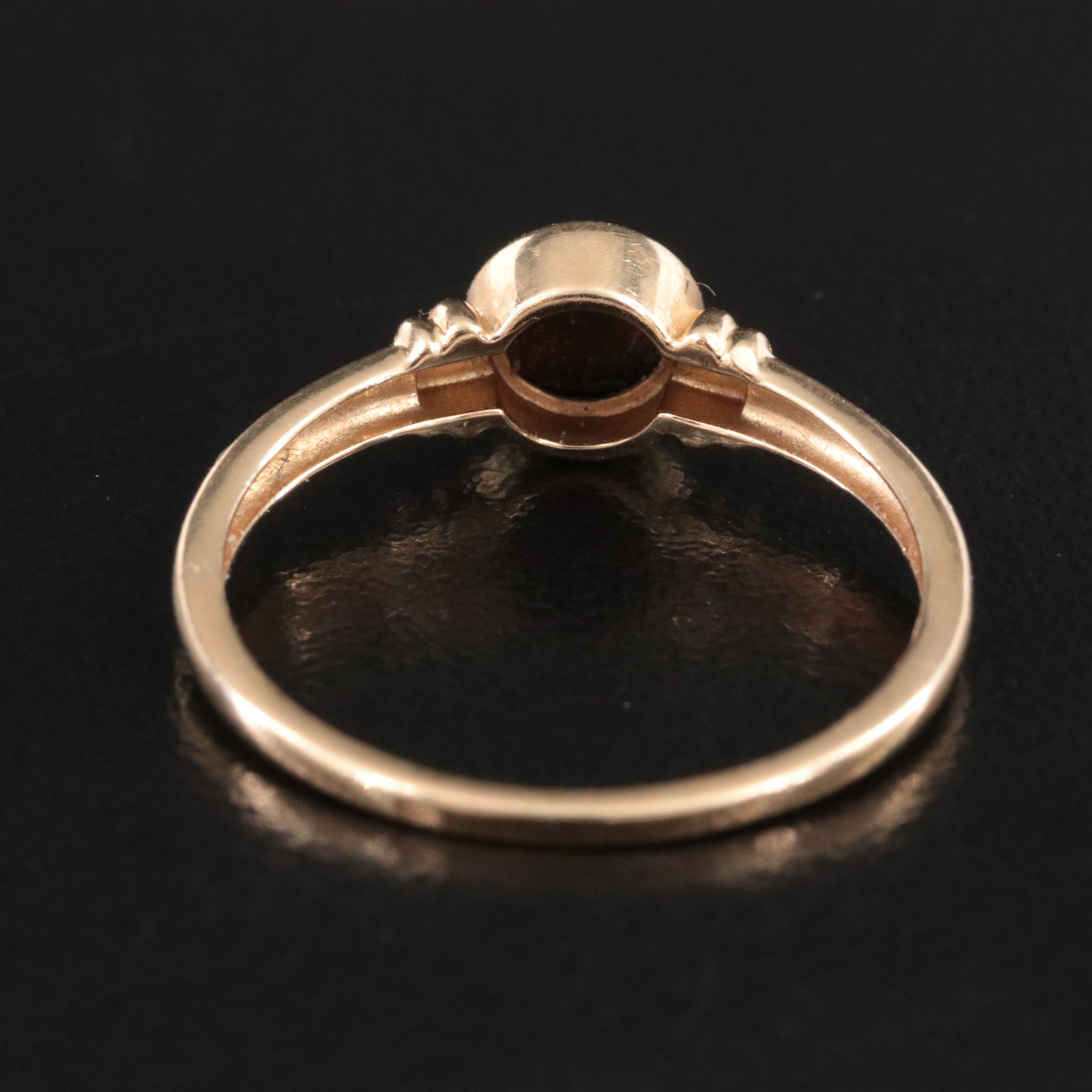 14K Sard Ring