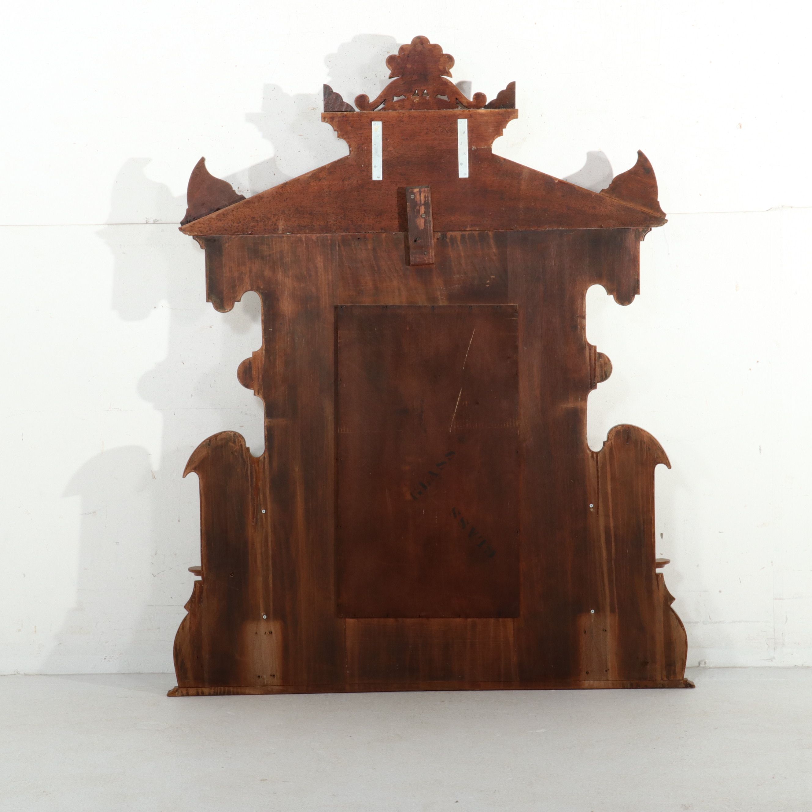 Eastlake Carved Walnut and Burled Buffet, Late 19th Century