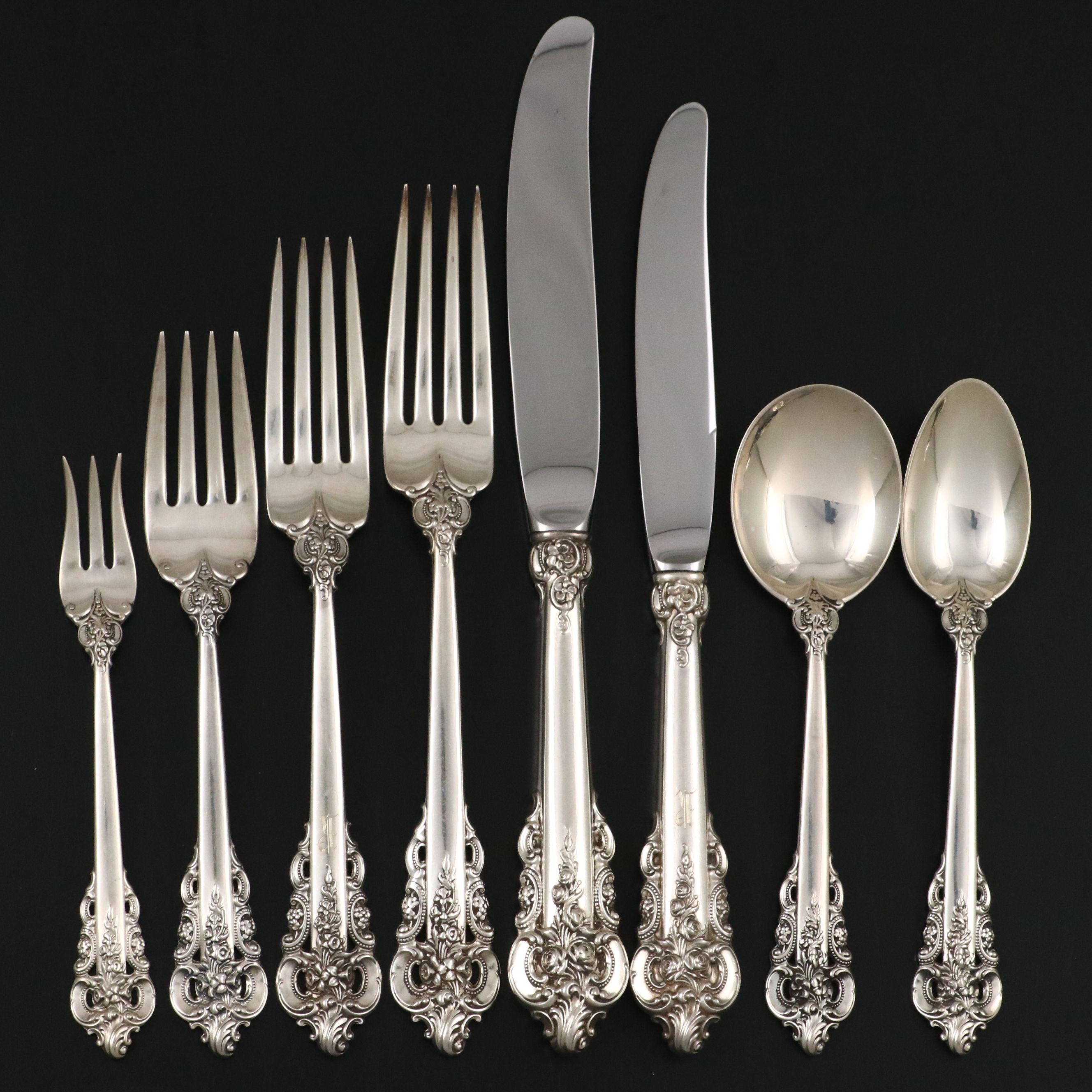 Wallace "Grand Baroque" Sterling Silver Flatware