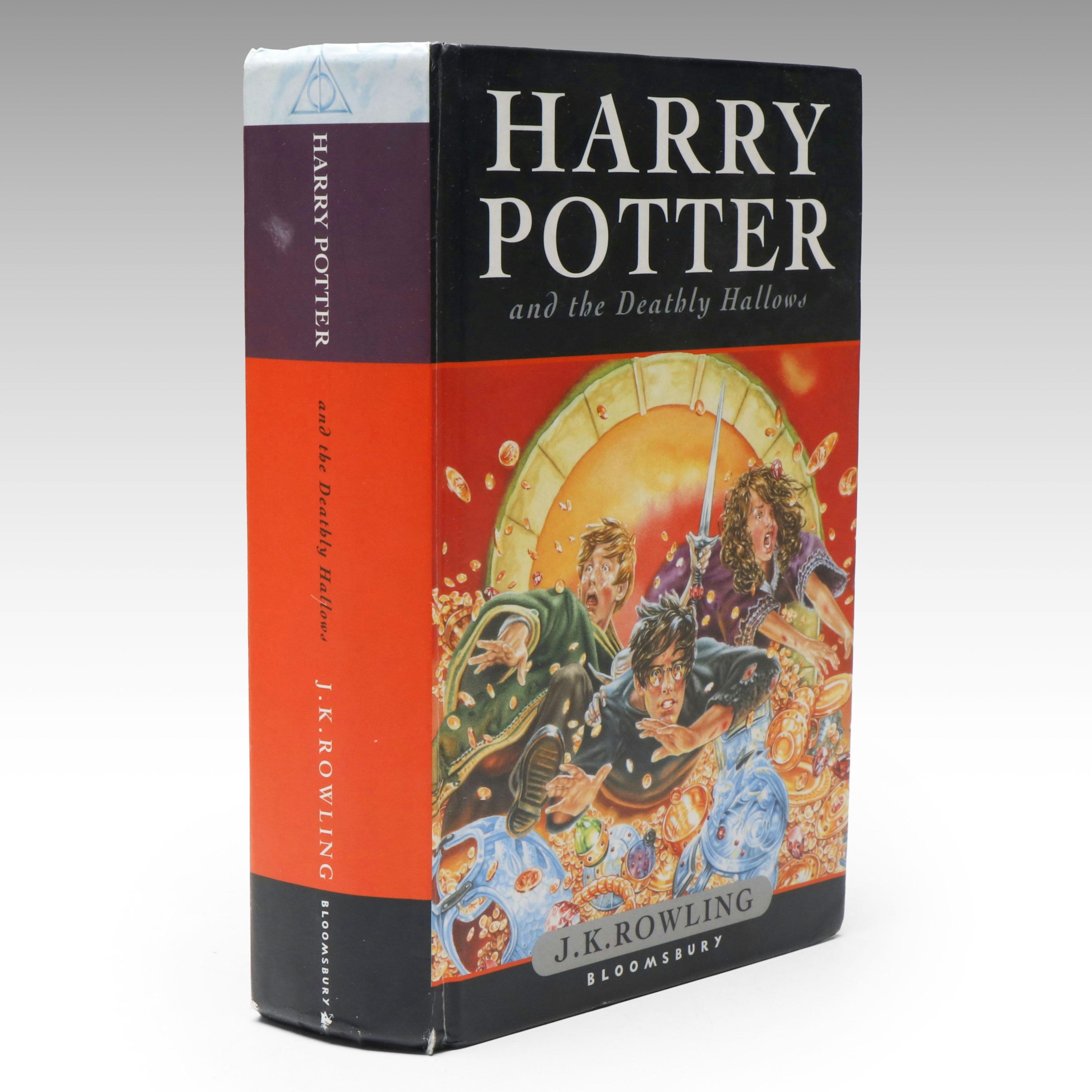 First UK Edition "Harry Potter and the Deathly Hallows" by J. K. Rowling