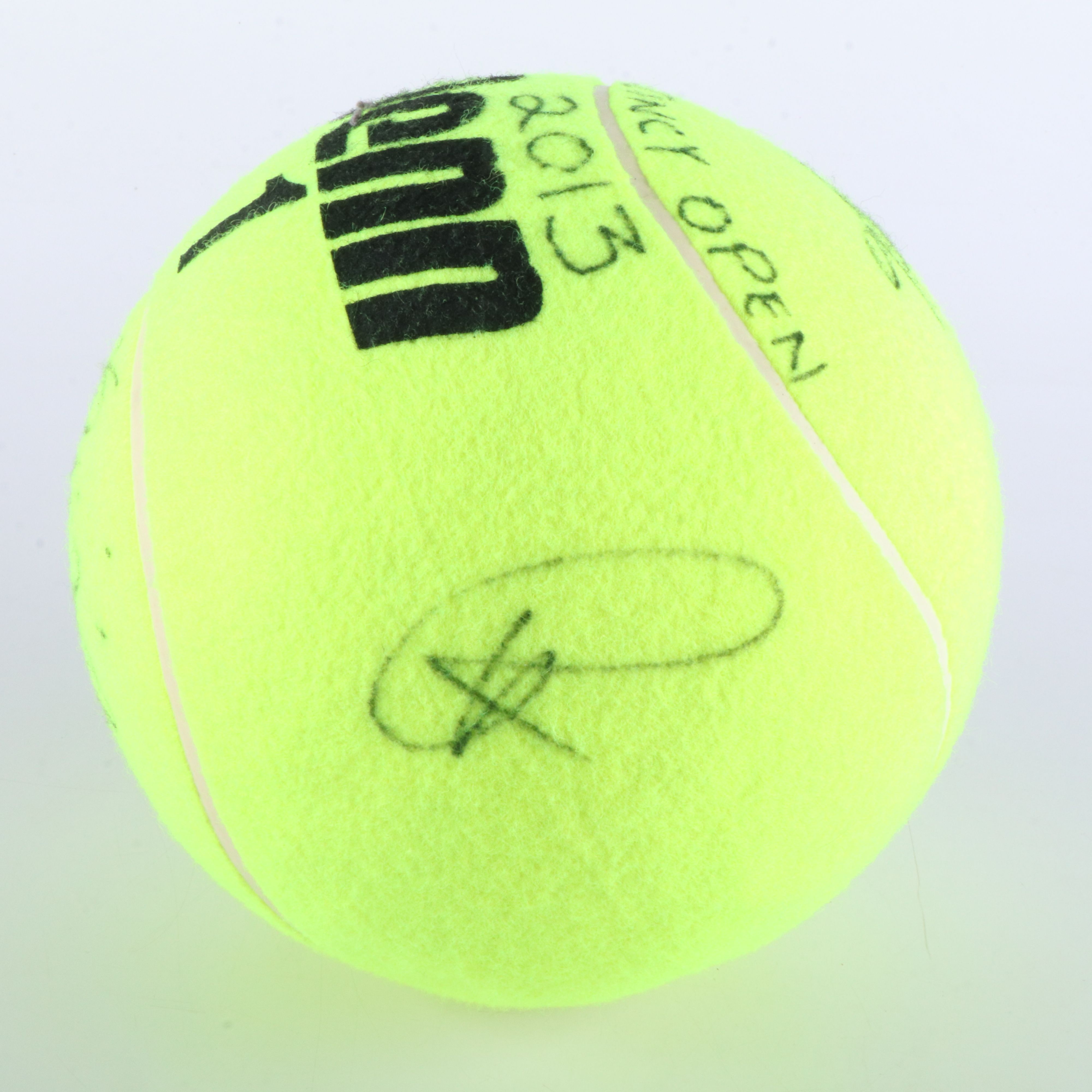 Rafael Nadal, David Ferrer, & More Signed 2013 Cincinnati Open Jumbo Tennis Ball