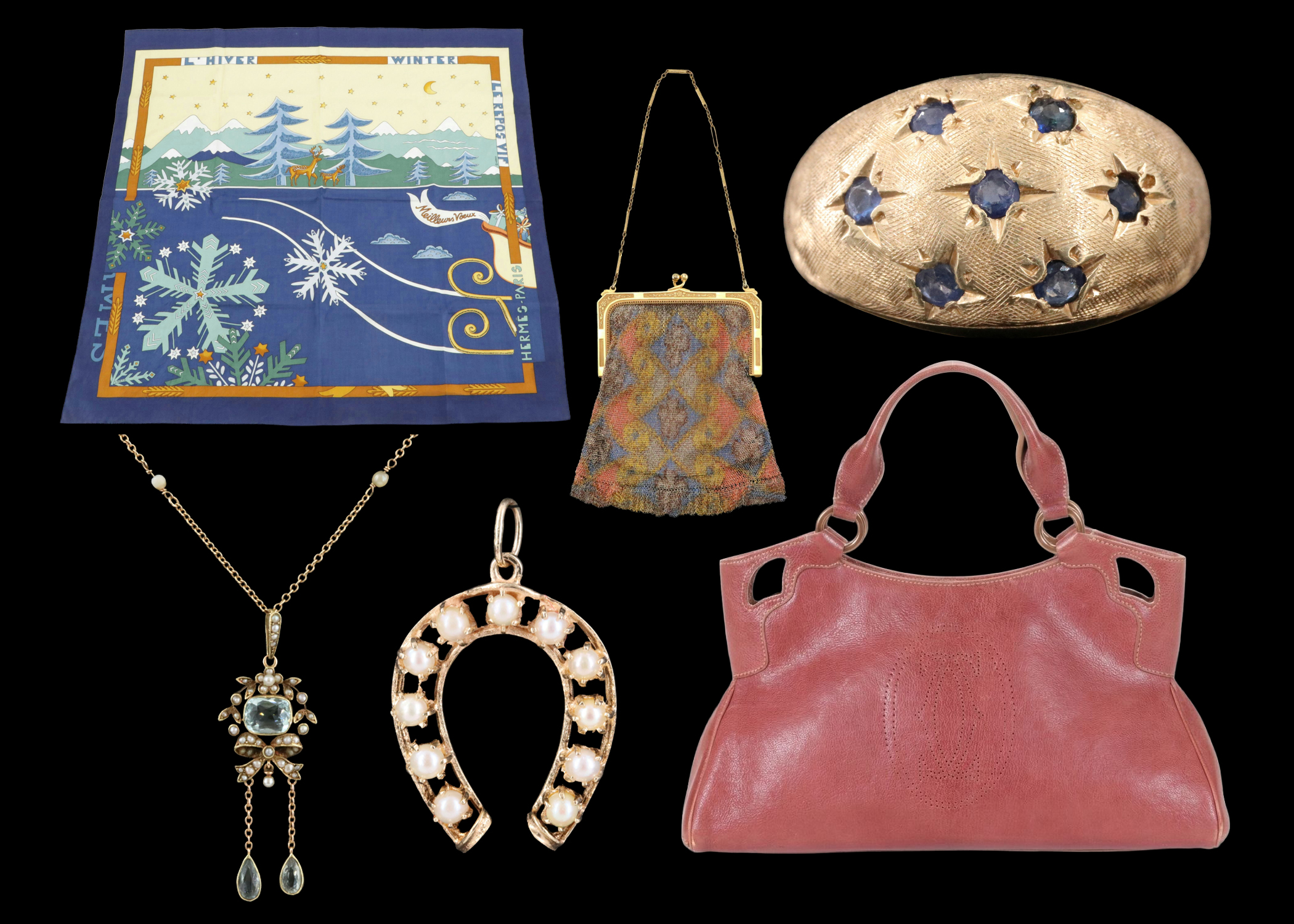 Haute, Hot & a Little Retro: Gucci Bags, Hermès Scarves, Sparkling Baubles & Timepiece Treasures