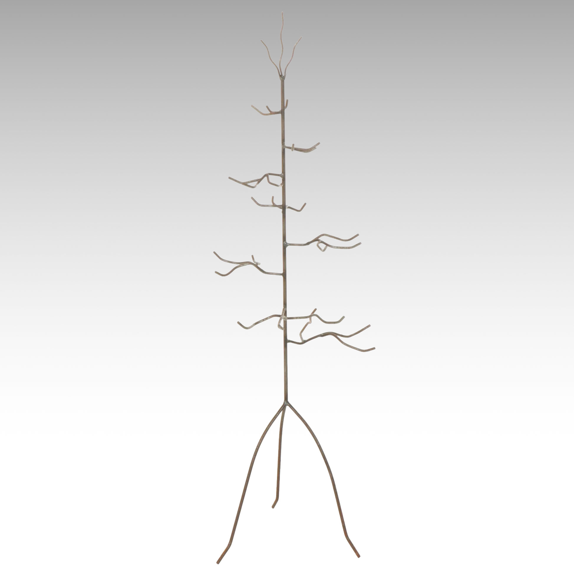 Metal Barren Tree Hat Rack