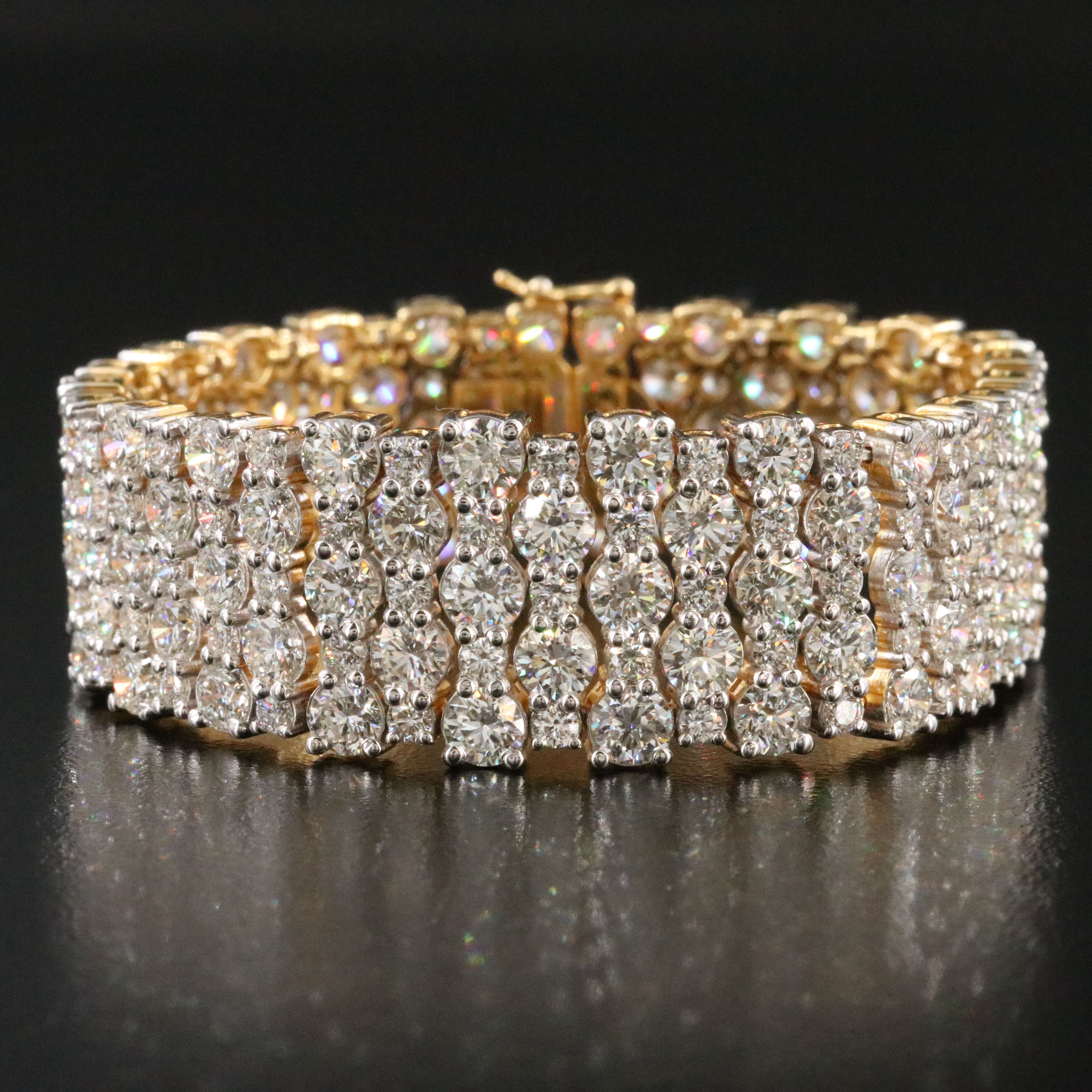 14K 23.70 CTW Diamond Bracelet