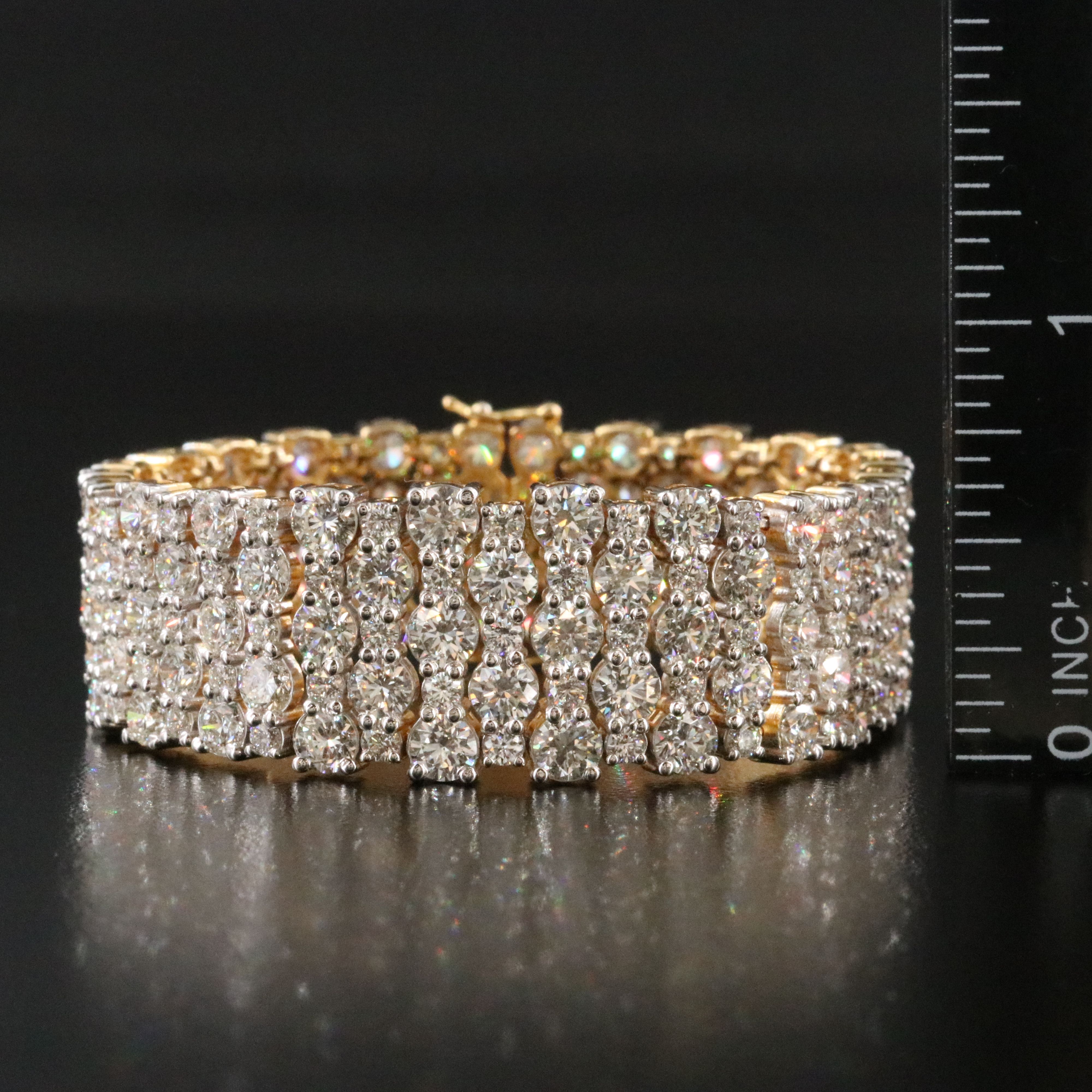 14K 23.70 CTW Diamond Bracelet