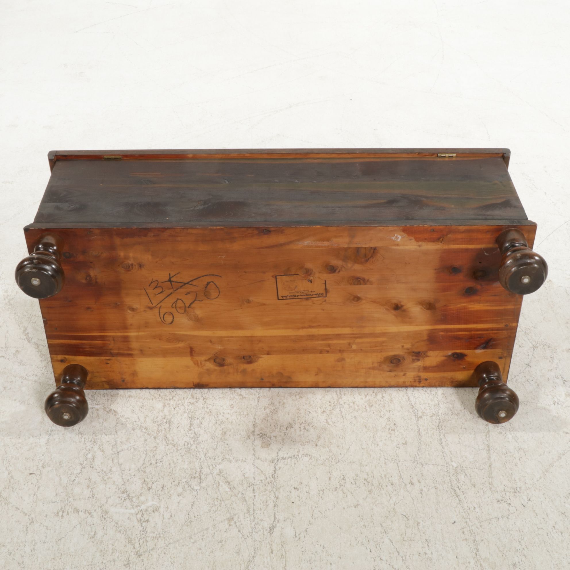 Ed Roos Spanish Revival Cedar-Lined Blanket Chest, Mid-20th Century