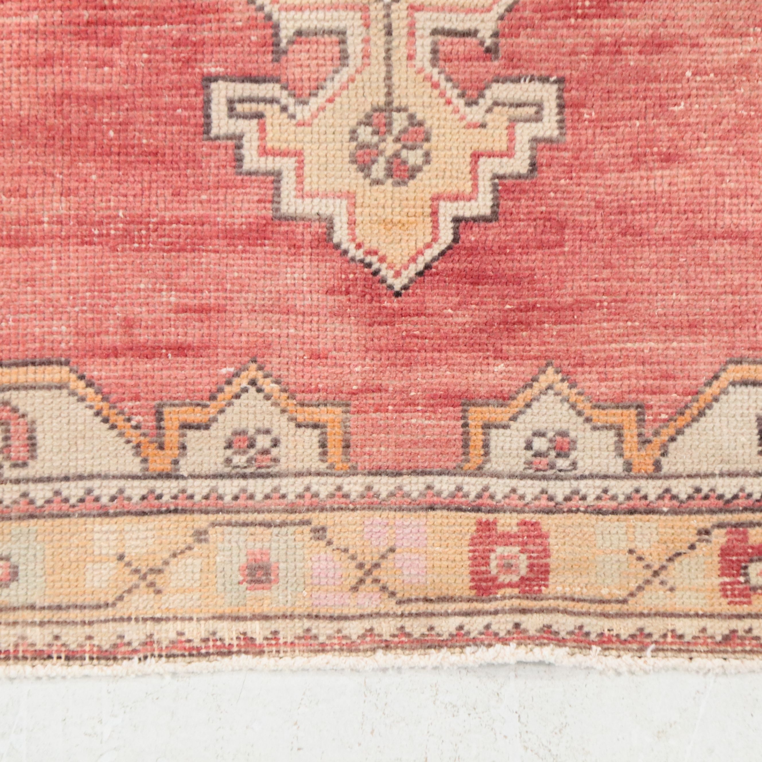 4'4 x 8' Hand-Knotted Turkish Bergama Area Rug