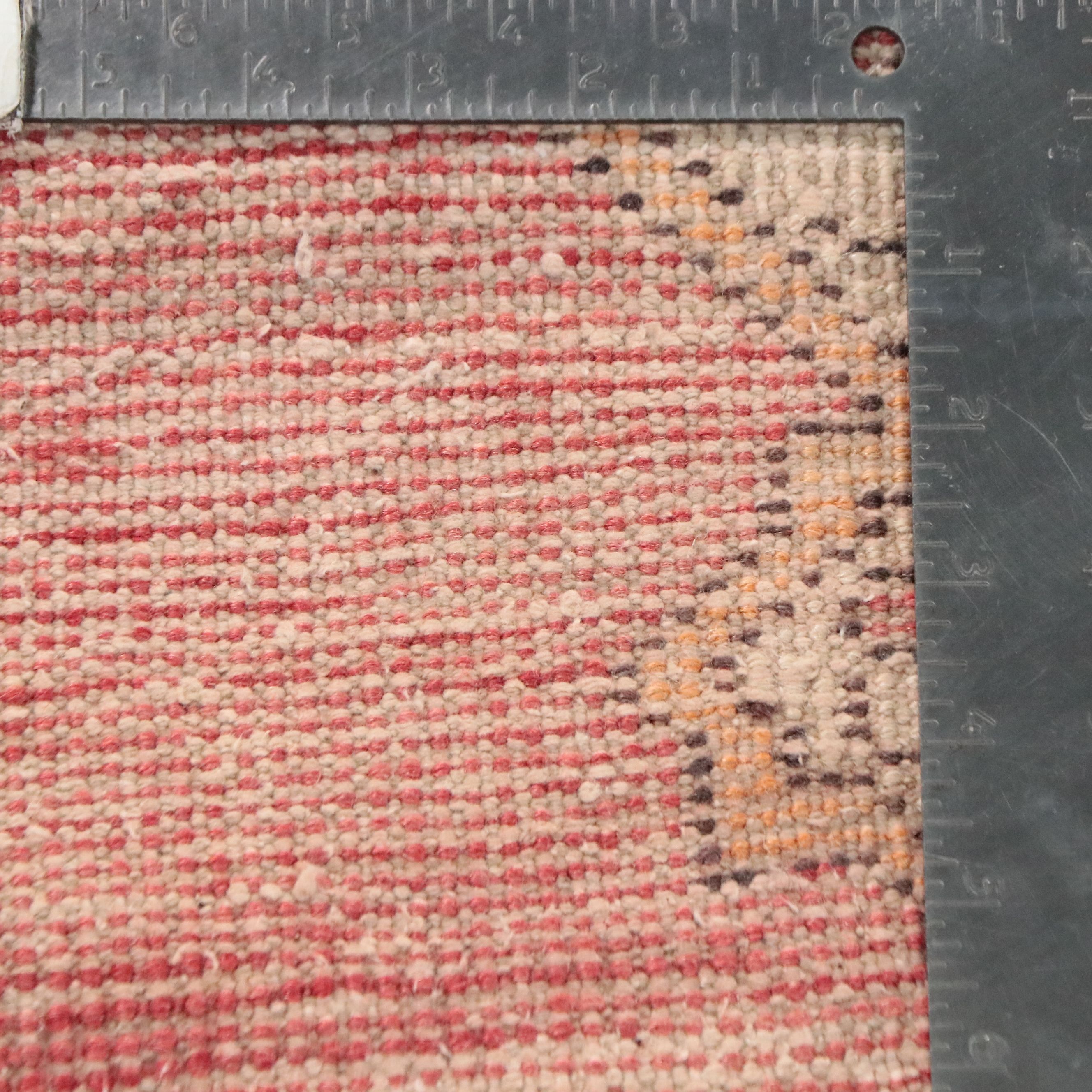 4'4 x 8' Hand-Knotted Turkish Bergama Area Rug