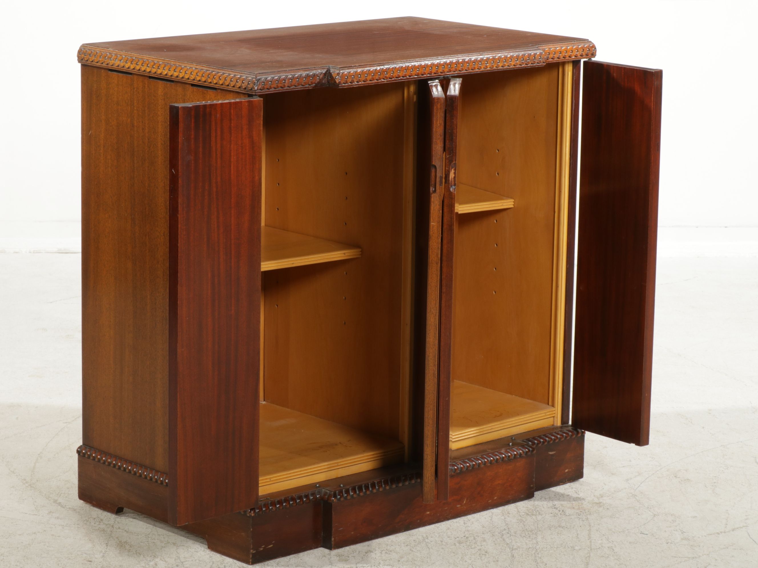 Neoclassical Style Mahogany Cabinet, Mid to Late 20th Century