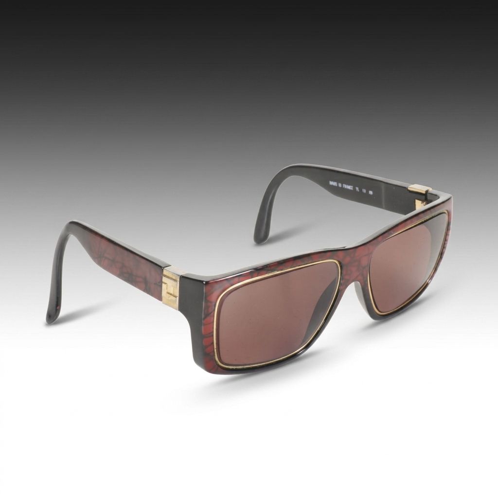 Ted Lapidus Oversized Tortoise Shell Sunglasses, 1970s