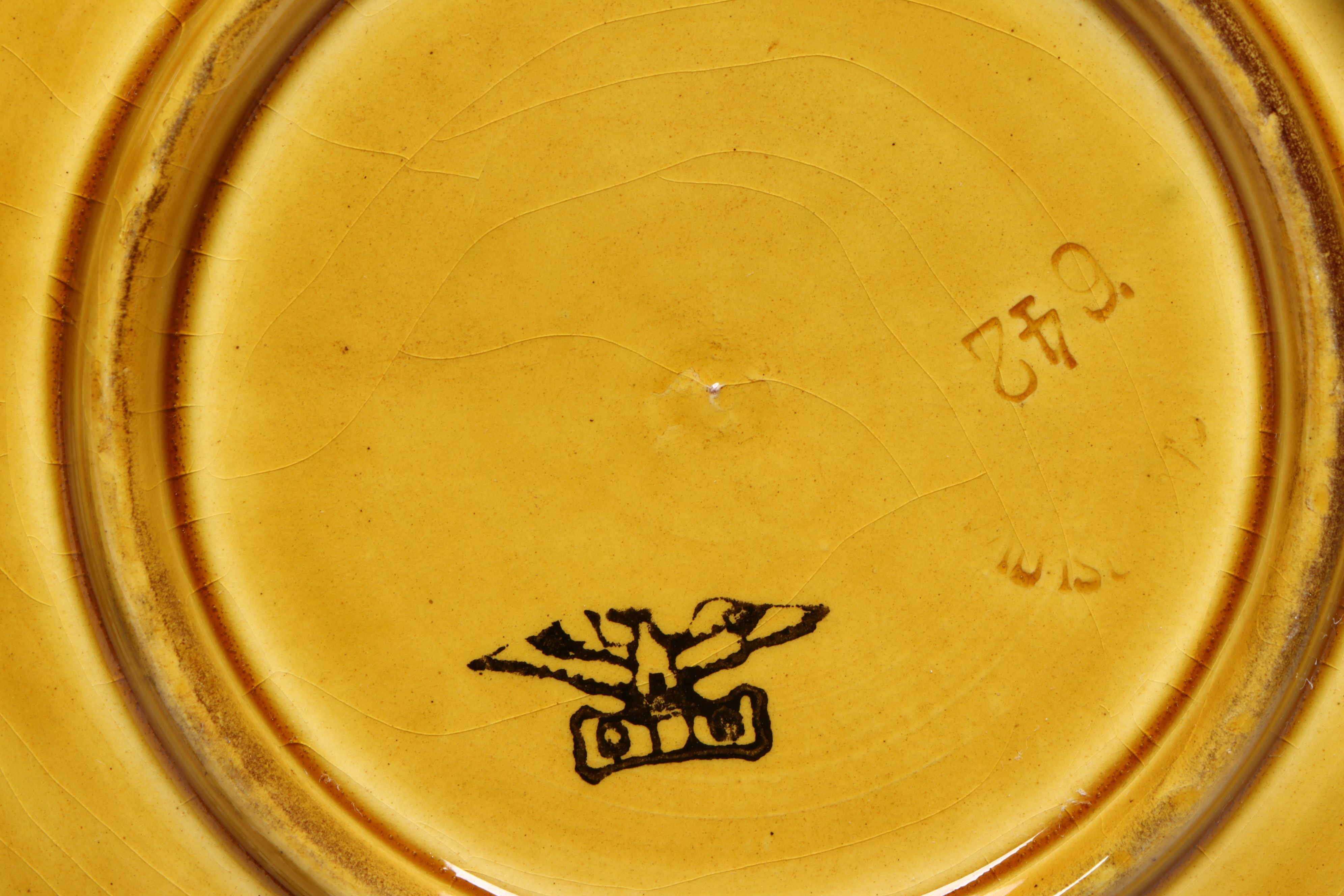 Bordallo Pinheiro and Czech Majolica Leaf Plates
