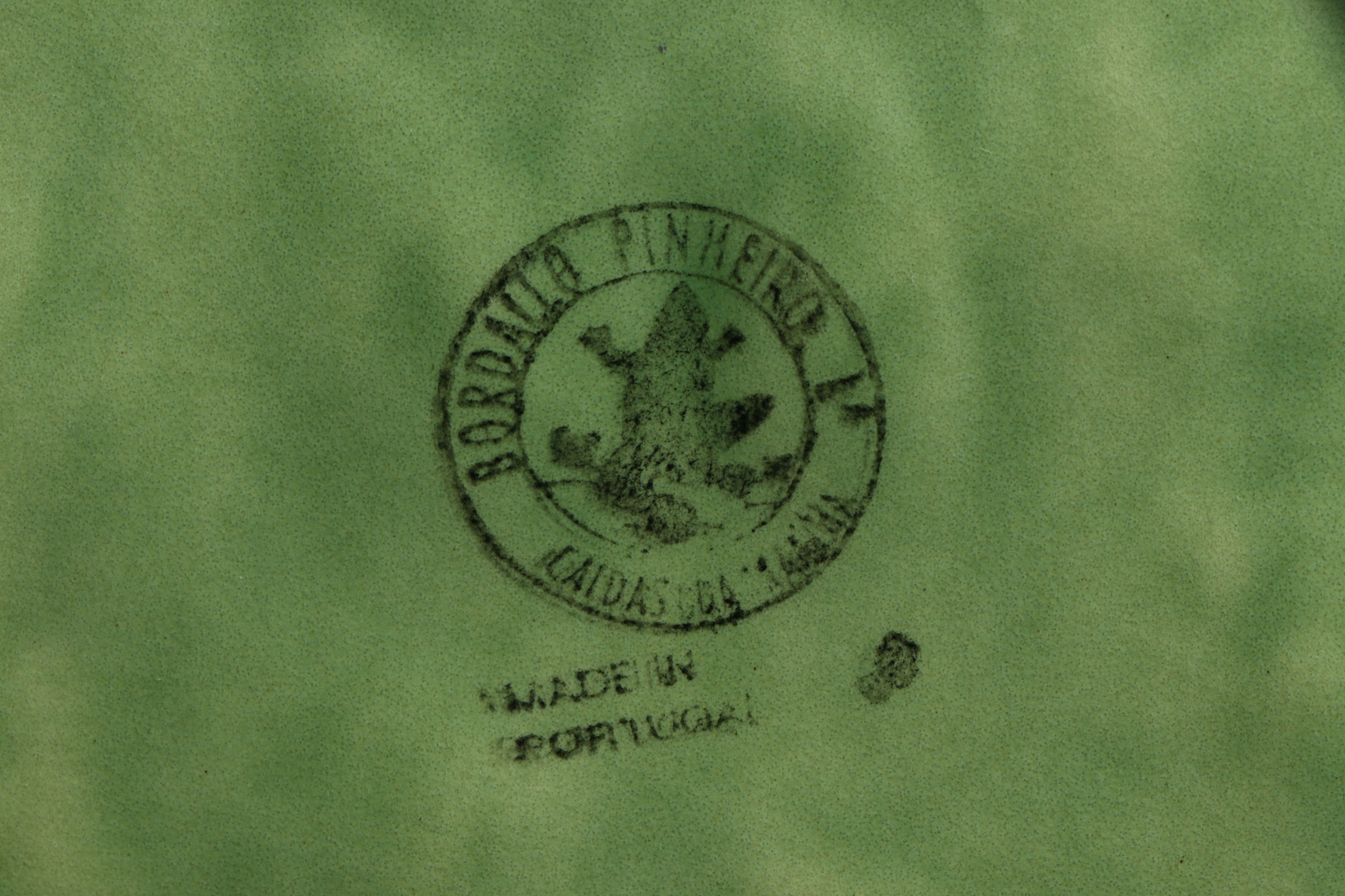 Bordallo Pinheiro and Czech Majolica Leaf Plates