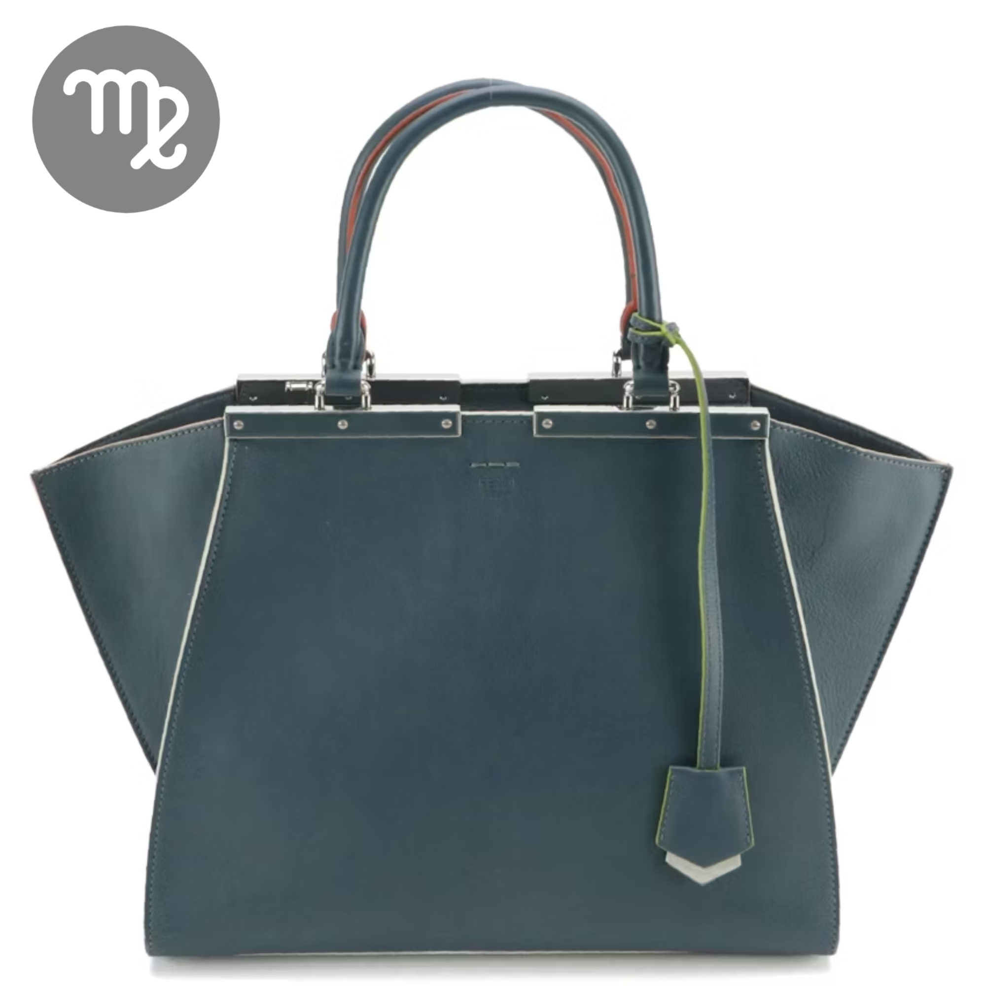 VIRGO: Fendi Roma Leather 3Jours Two-Way Tote Bag