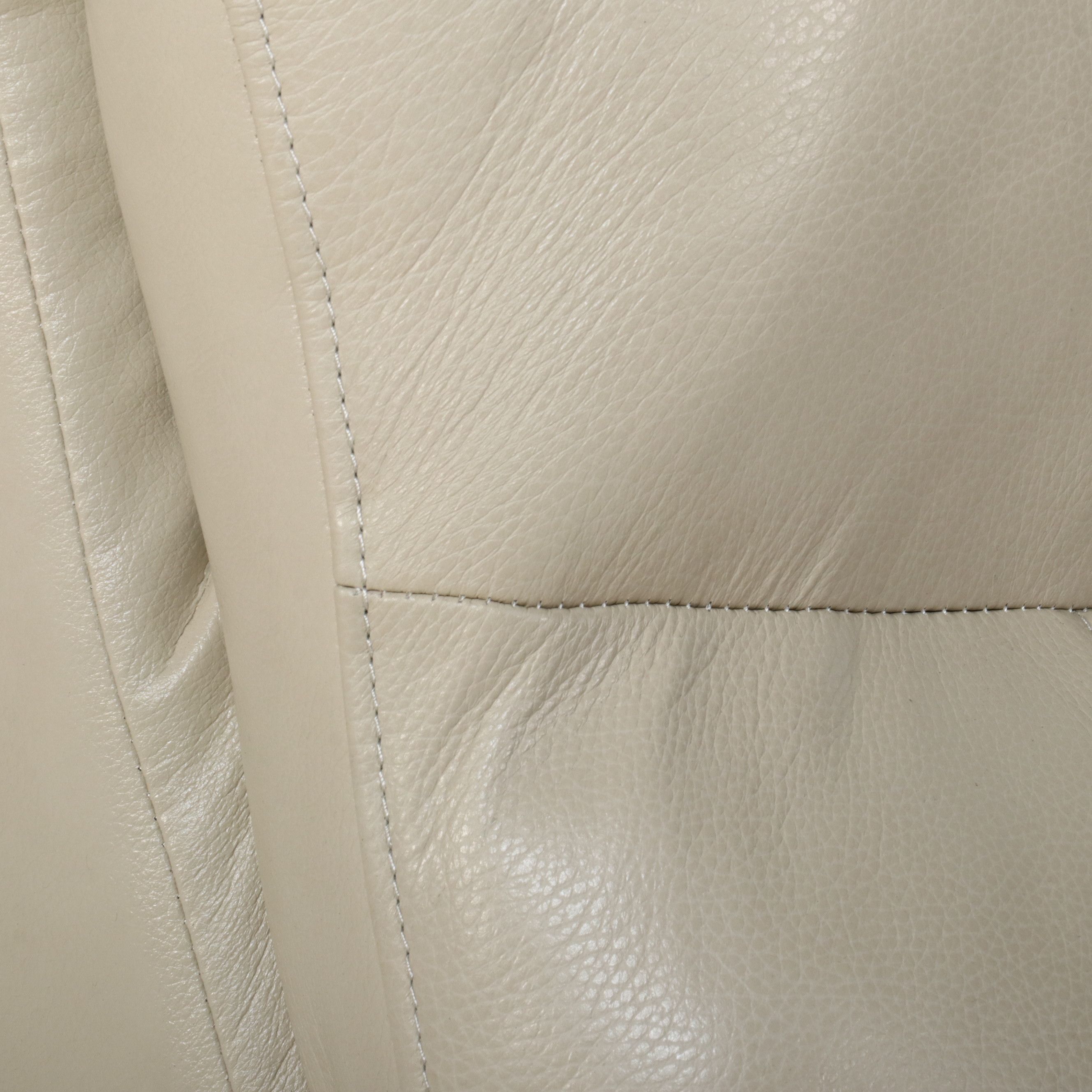 Modern Power Reclining Leather Swivel Glider, 21st Century