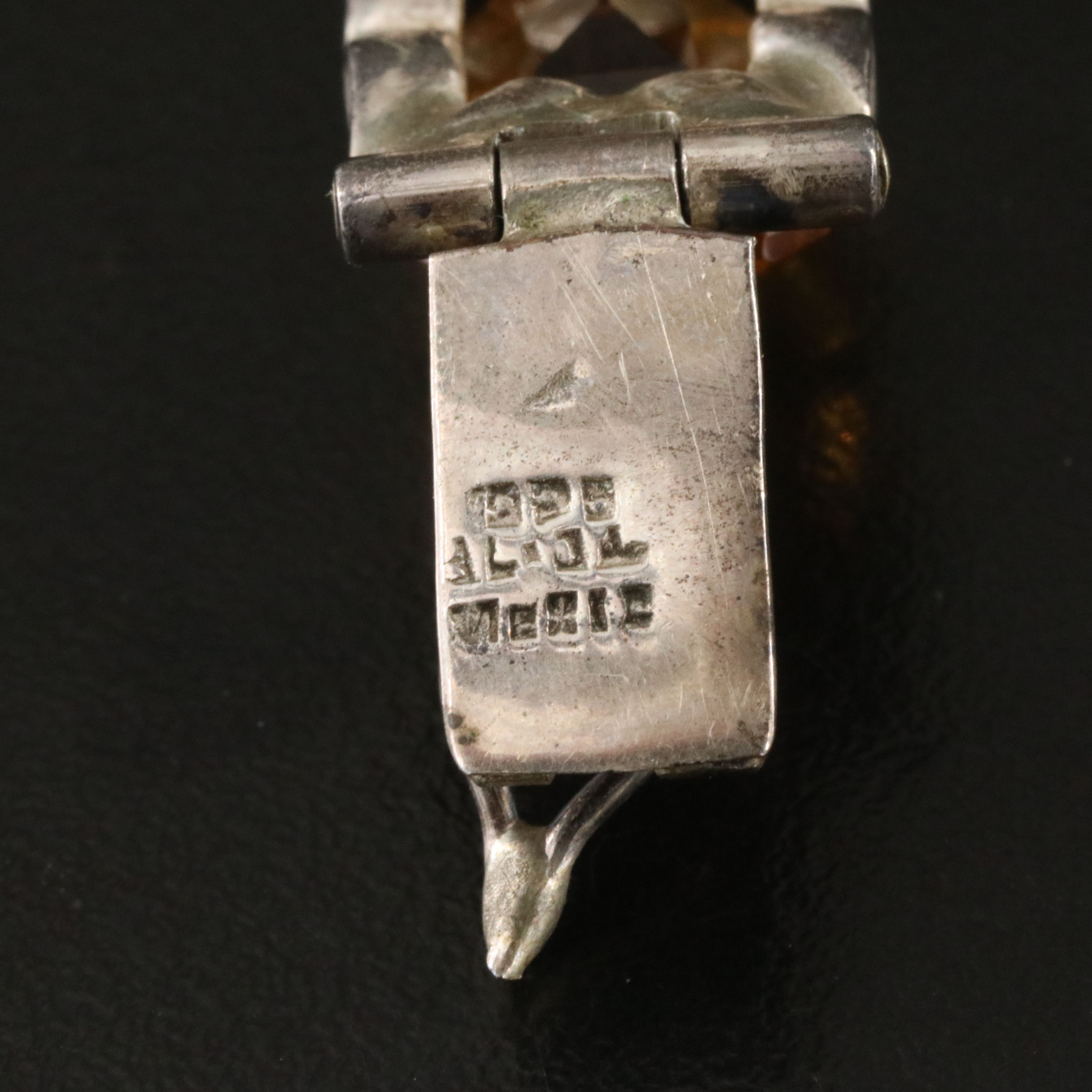 Mexican Sterling Link Bracelet