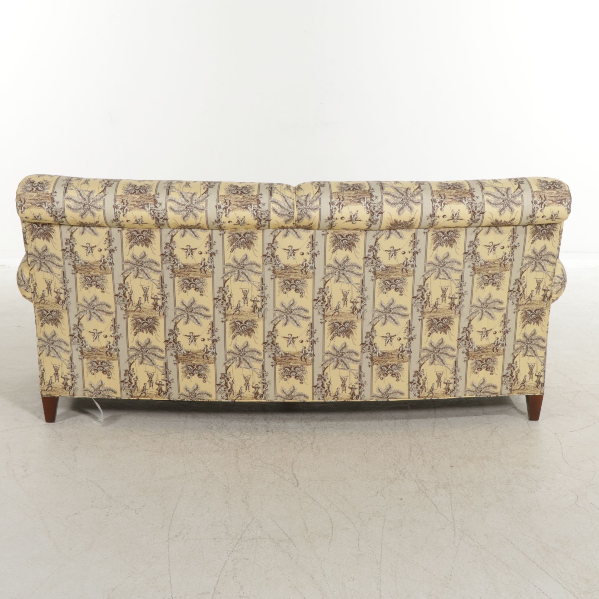Pearson Custom Upholstered Curved Sofa, 21st Century