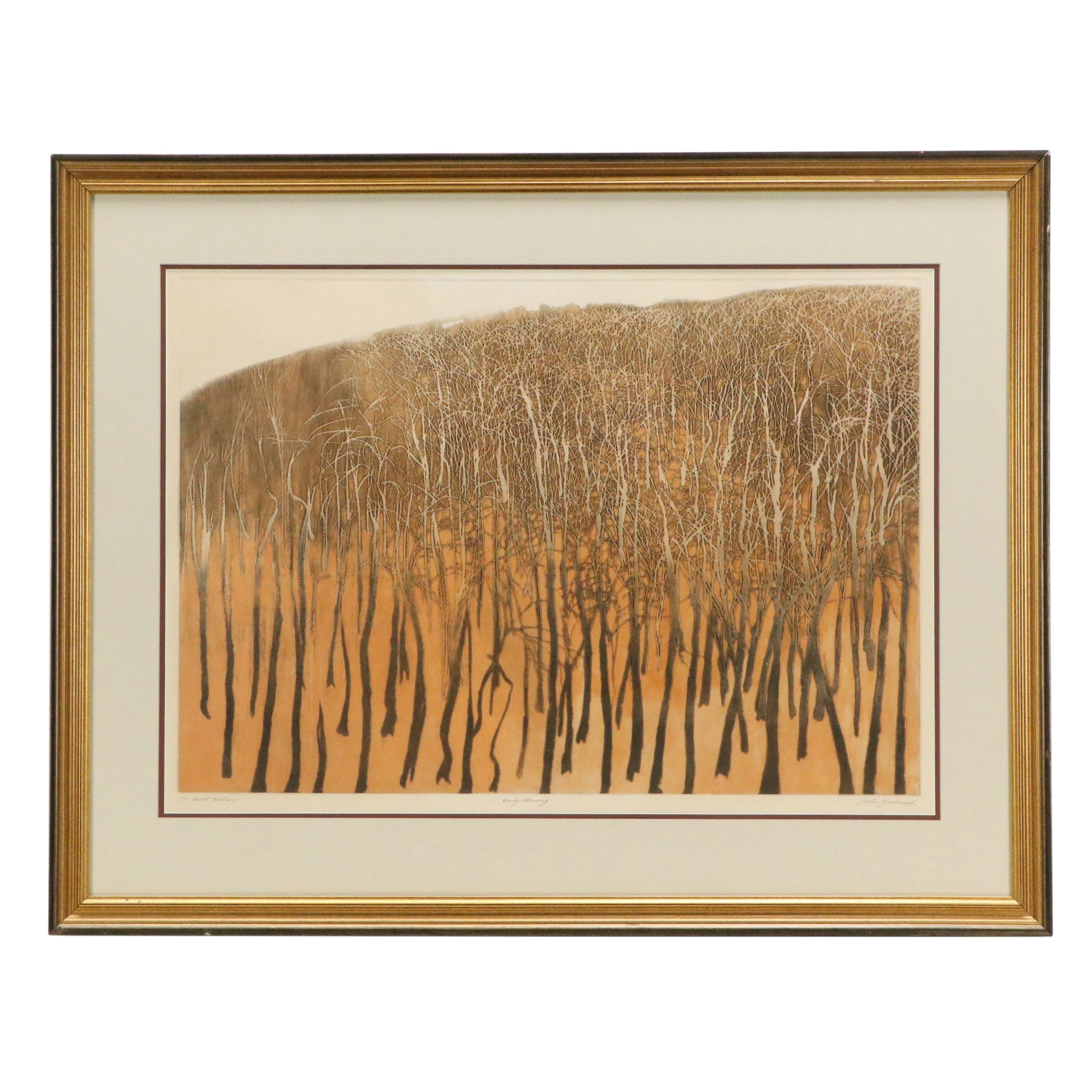 Leila Kepert Yarbrough Halftone "Early Morning"