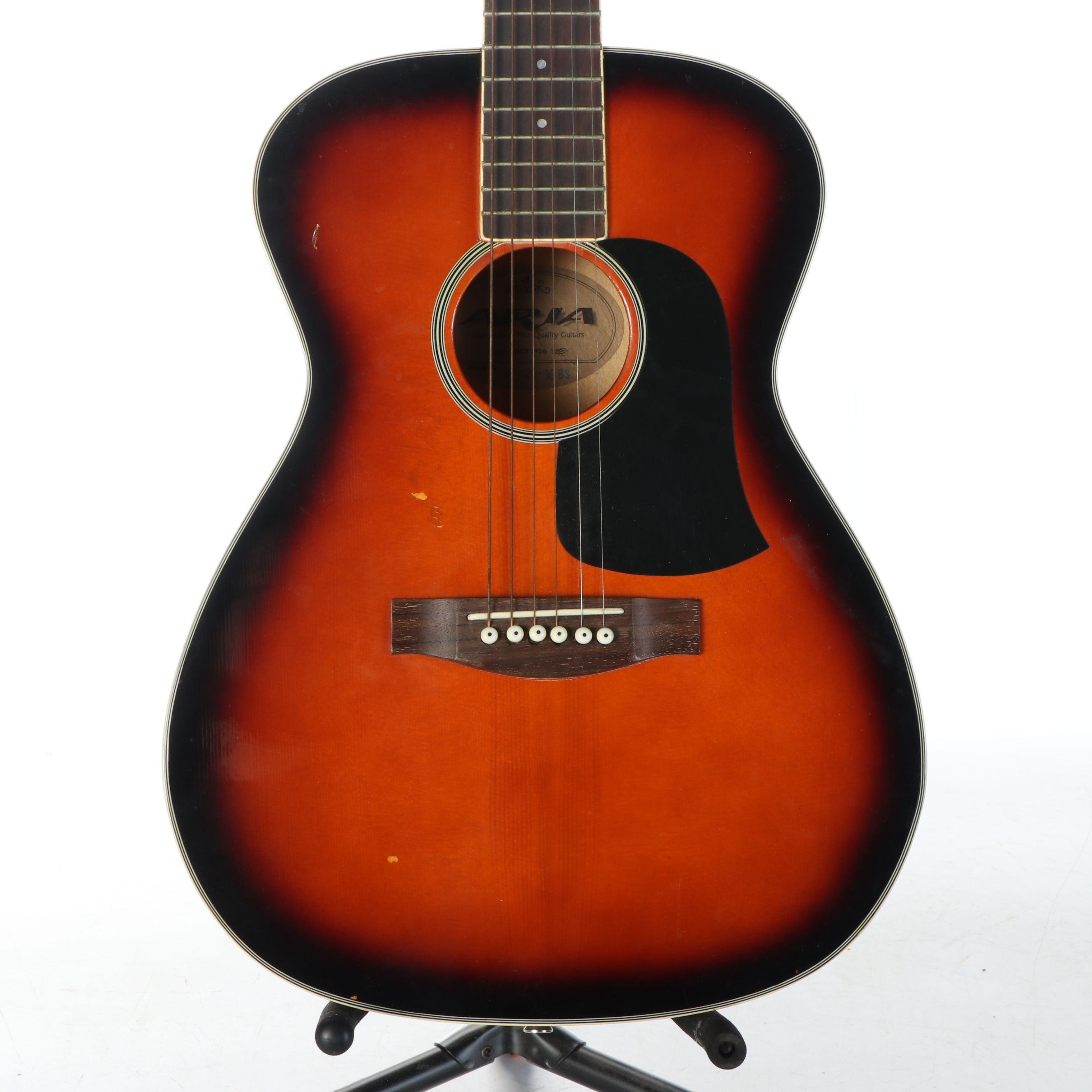 Aria AF-20 3/4 BS Compact Folk Acoustic Guitar