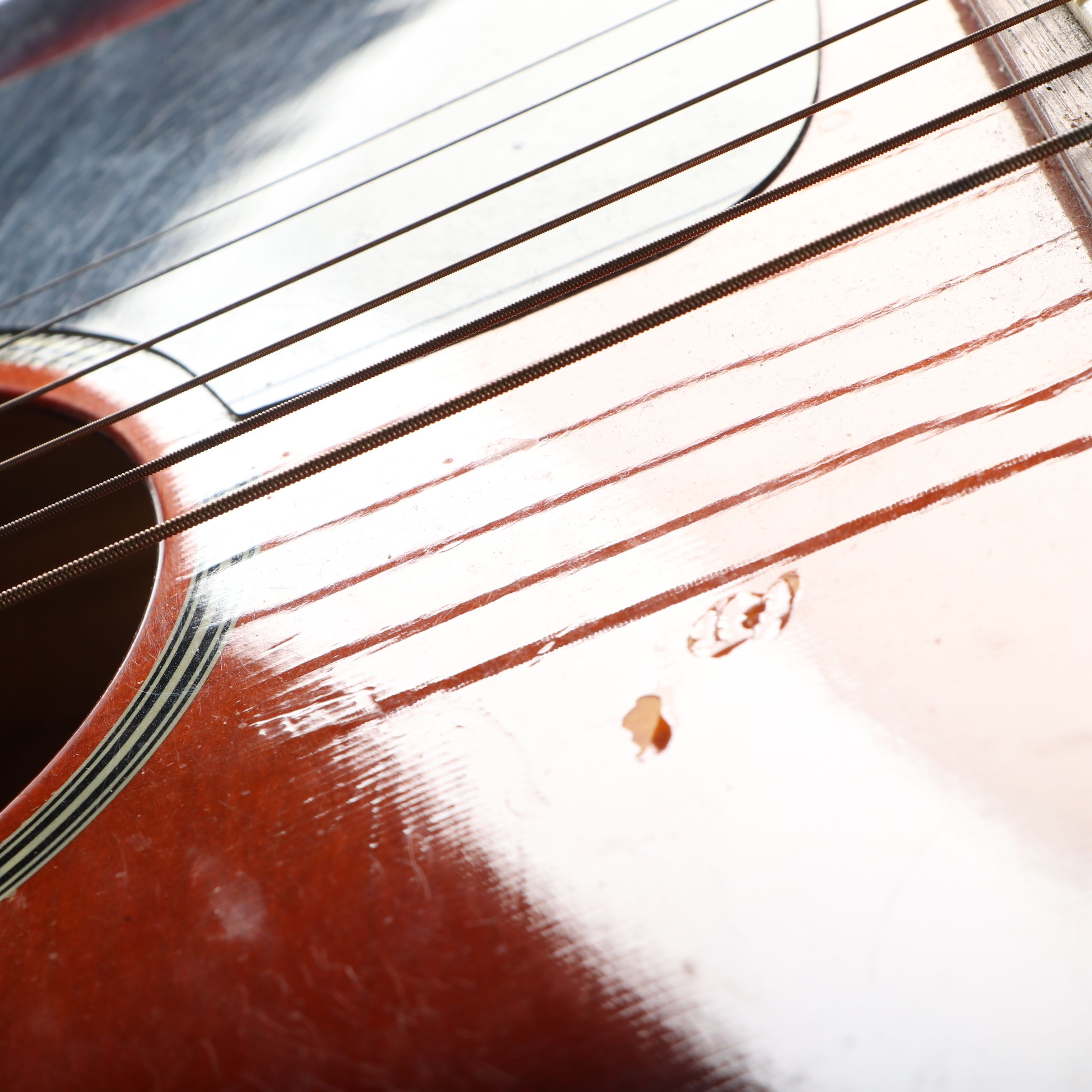 Aria AF-20 3/4 BS Compact Folk Acoustic Guitar