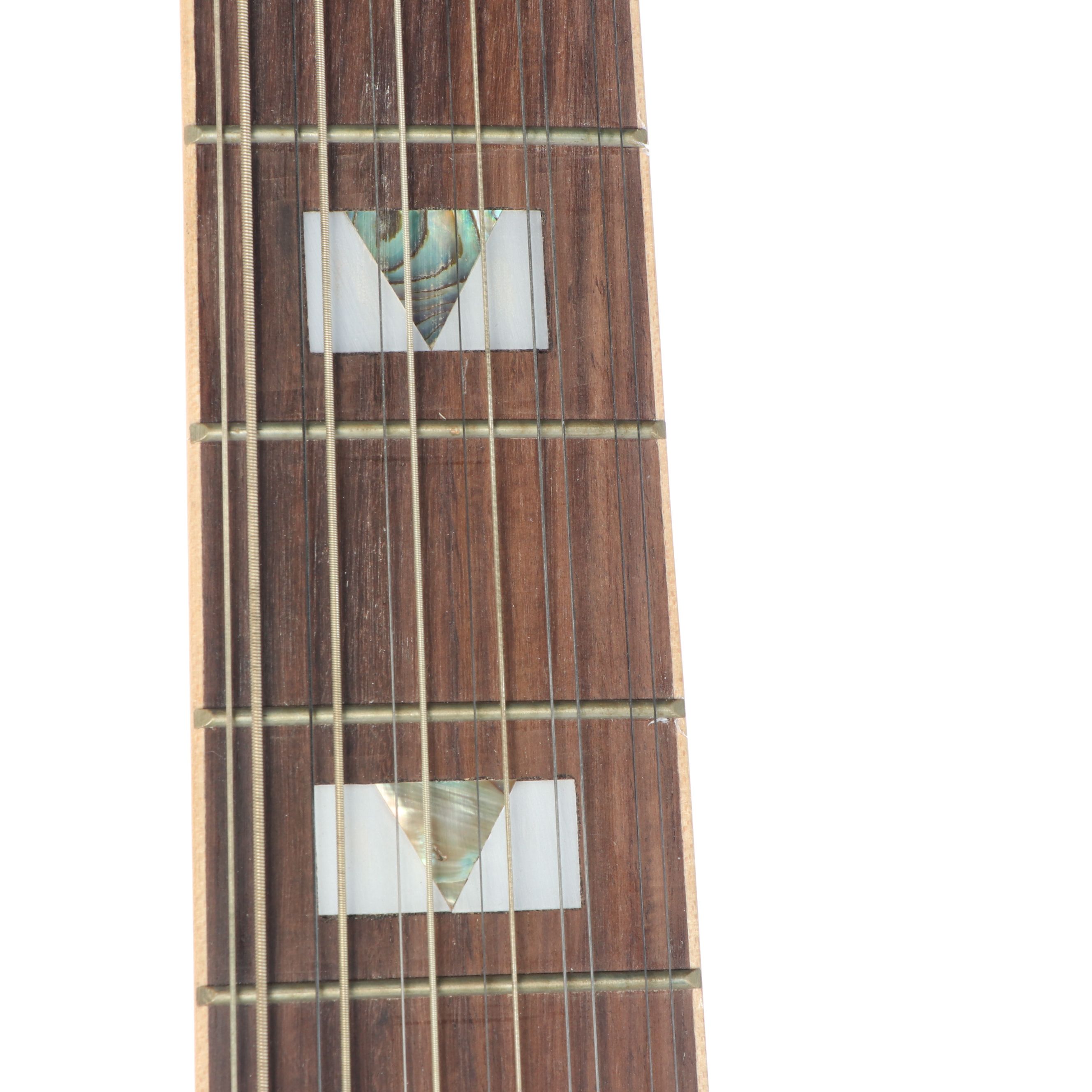 Carlo Robelli 12-String Zebrawood Acoustic Guitar, Mid to Late 20th Century