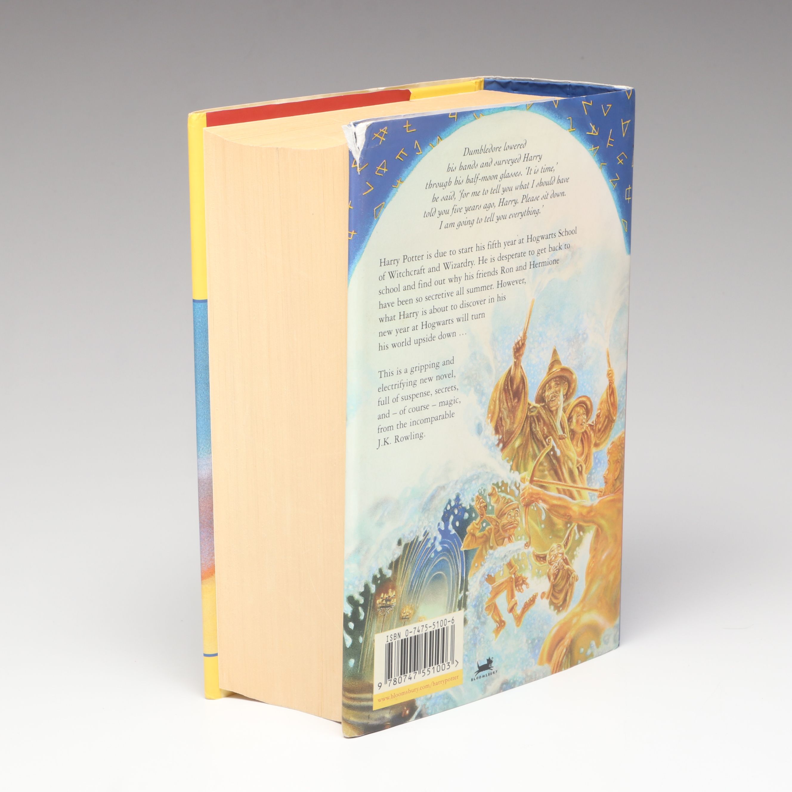 First UK Edition "Harry Potter and the Order of the Phoenix" by J. K. Rowling