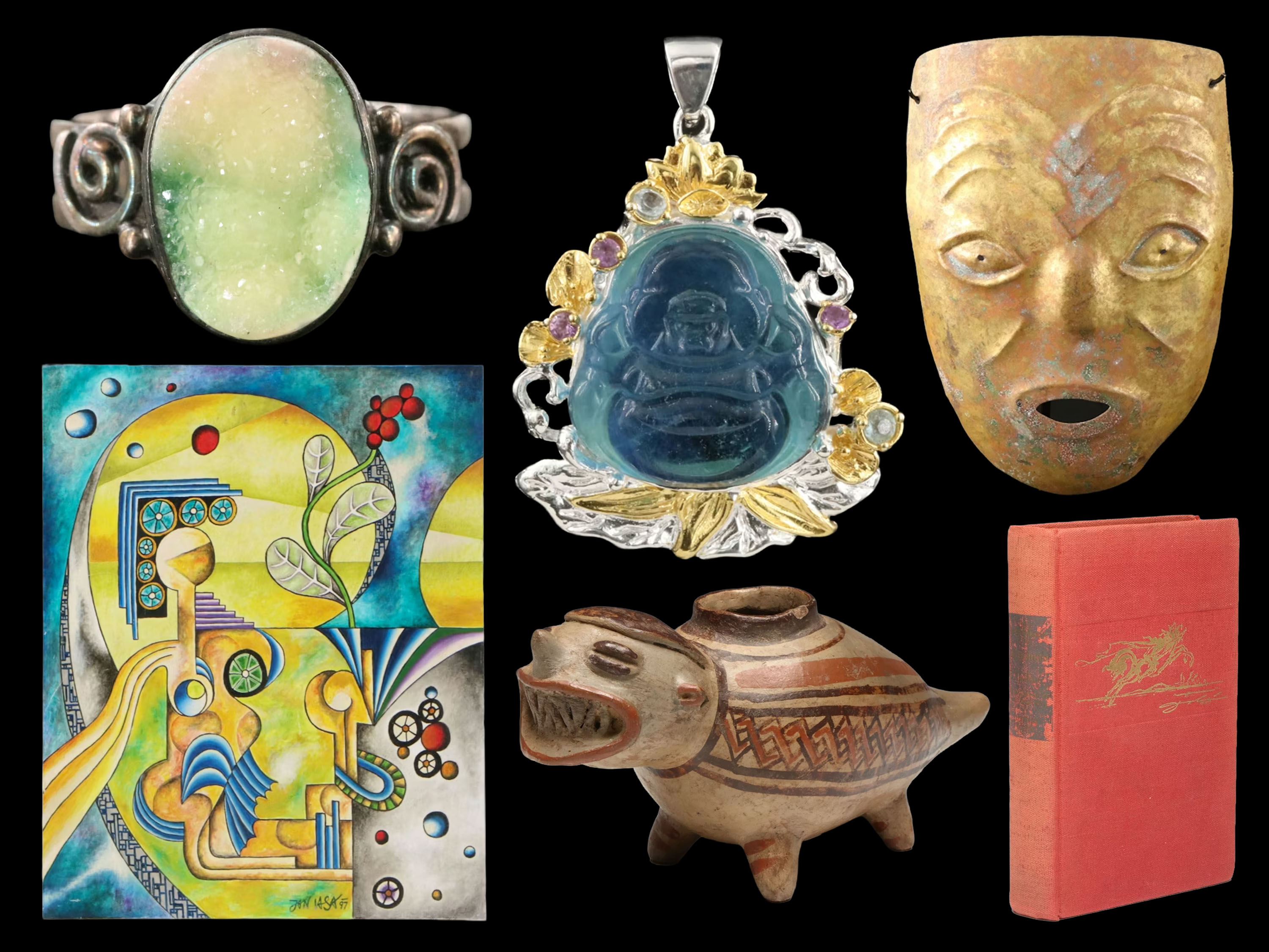 Ancient Artifacts, Fine Jewelry, Art & Hand-Knotted Rugs from Around the World