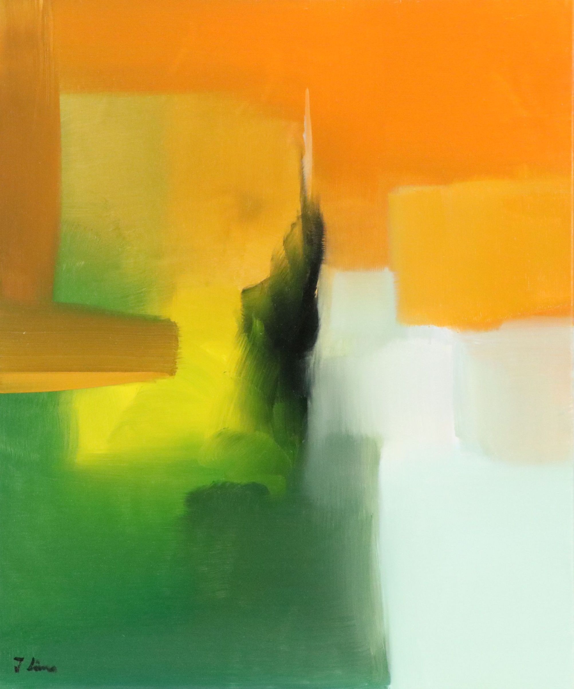 José M. Lima Abstract Oil Painting, 2026