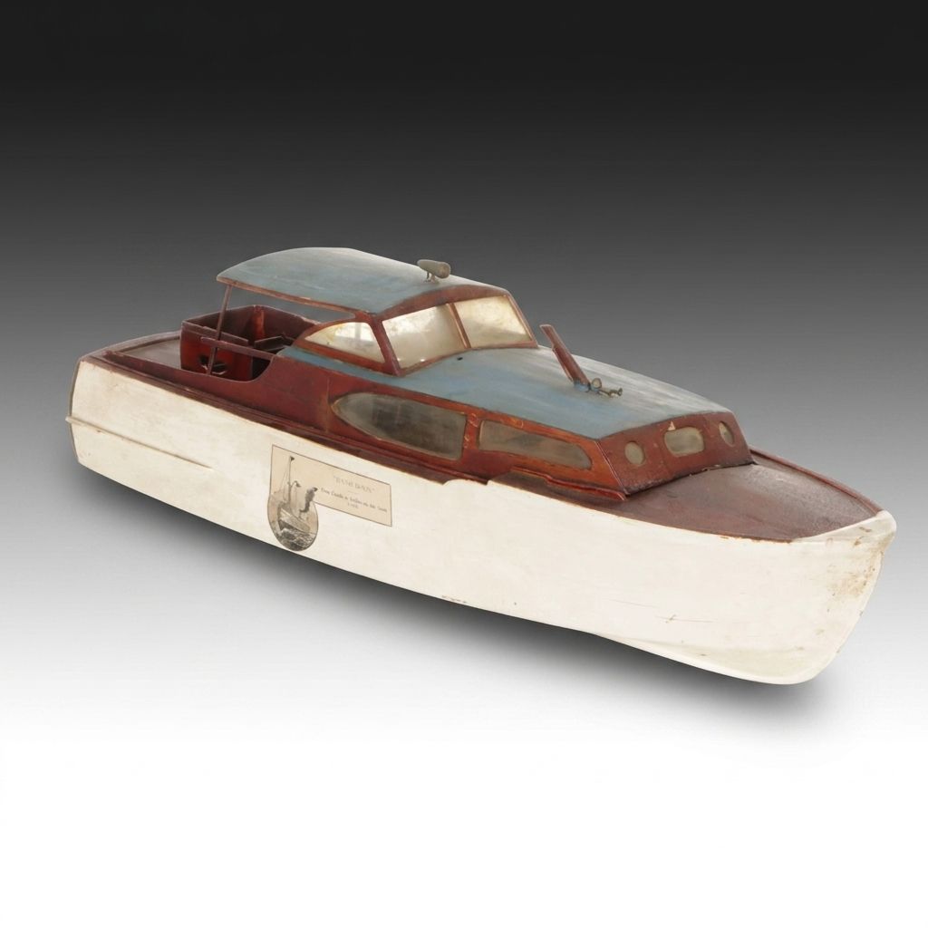 "Bound Down." From Duluth to Buffalo via the Great Lakes Model Boat