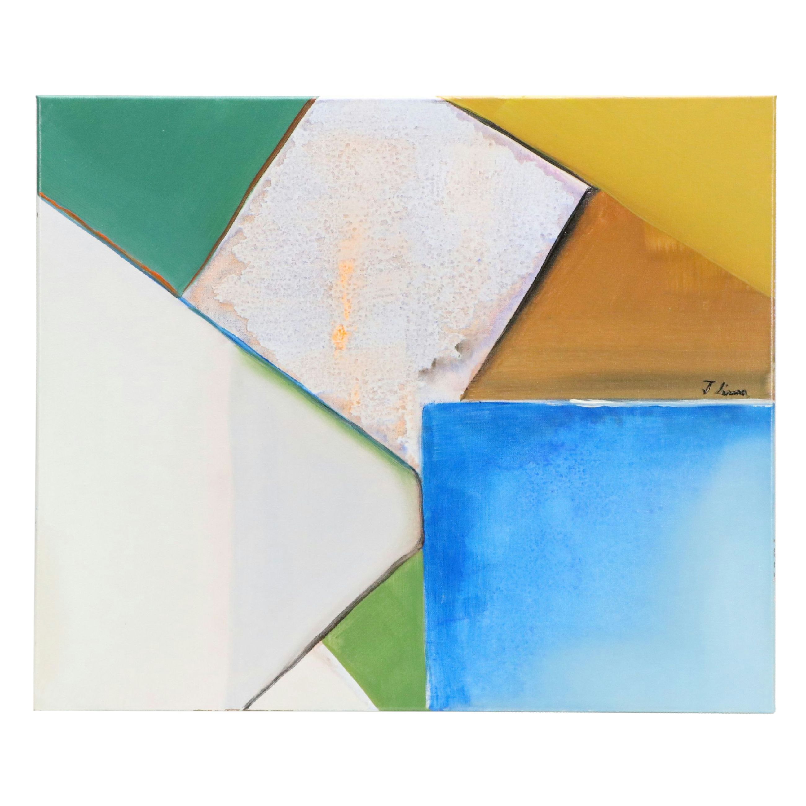 José M. Lima Abstract Oil Painting, 2026