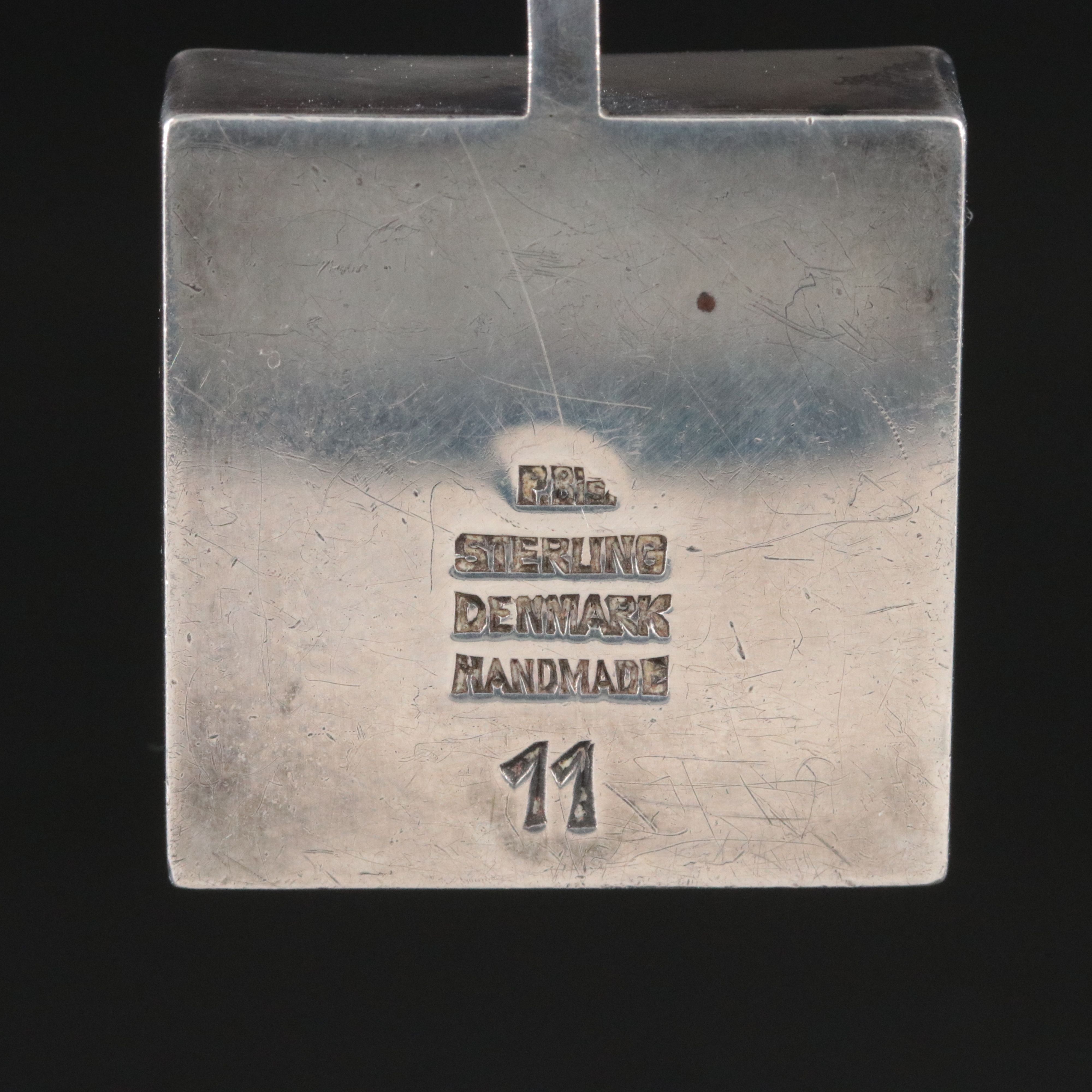 Palle Bisgaard Sterling Abalone Enhancer Pendant