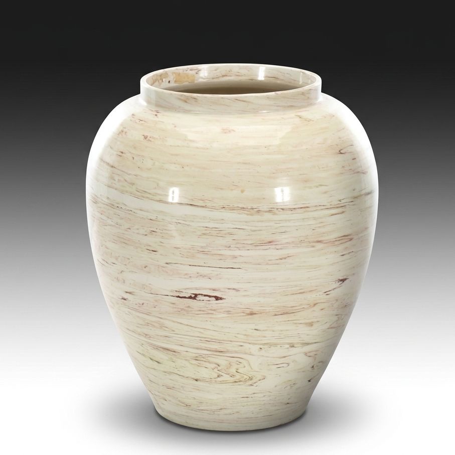 Flavia Italian Speckled Ceramic Urn Vase
