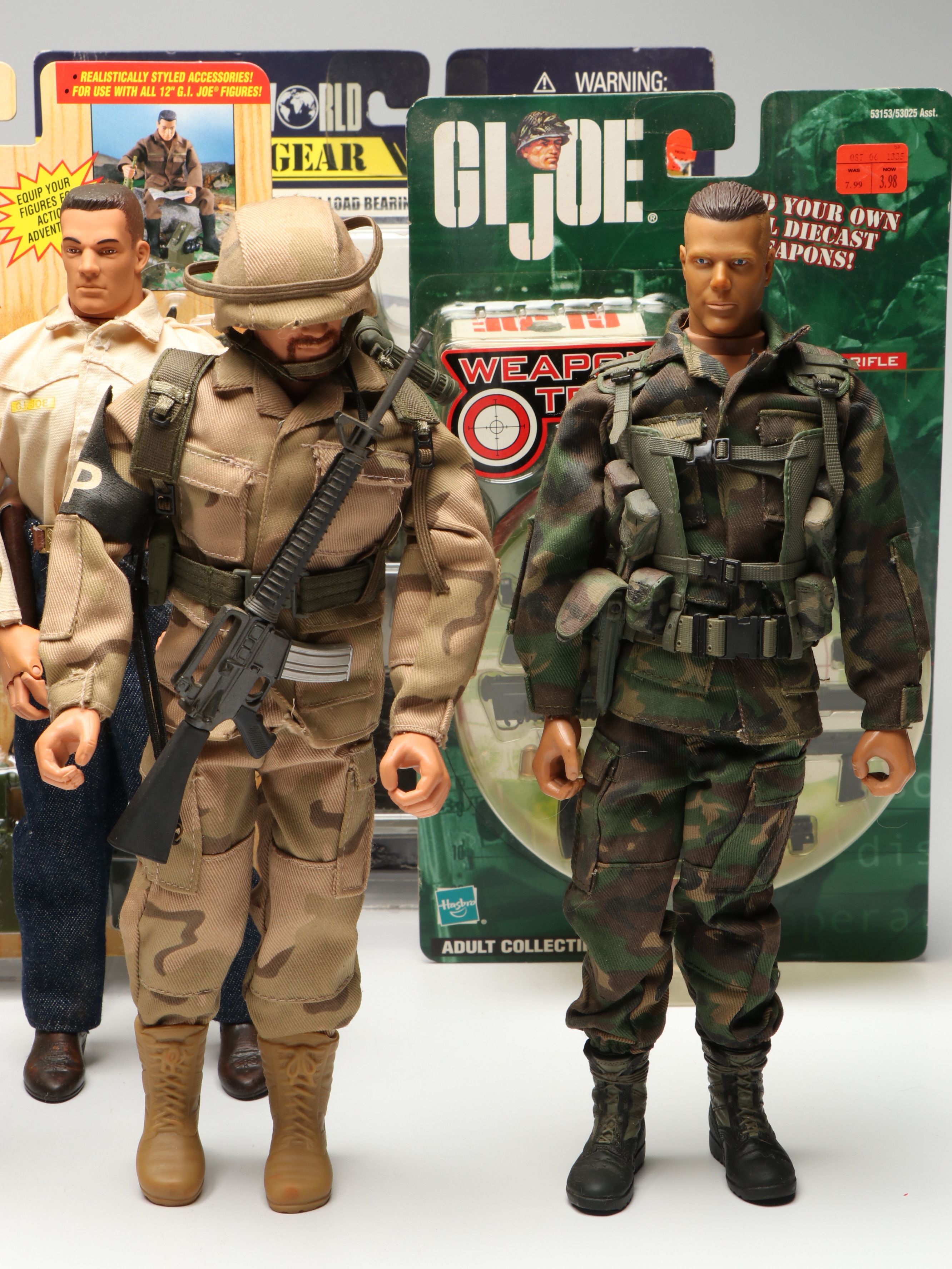 Hasbro G.I. Joe SWAT, Texas Ranger, and More Action Figures and Accessories