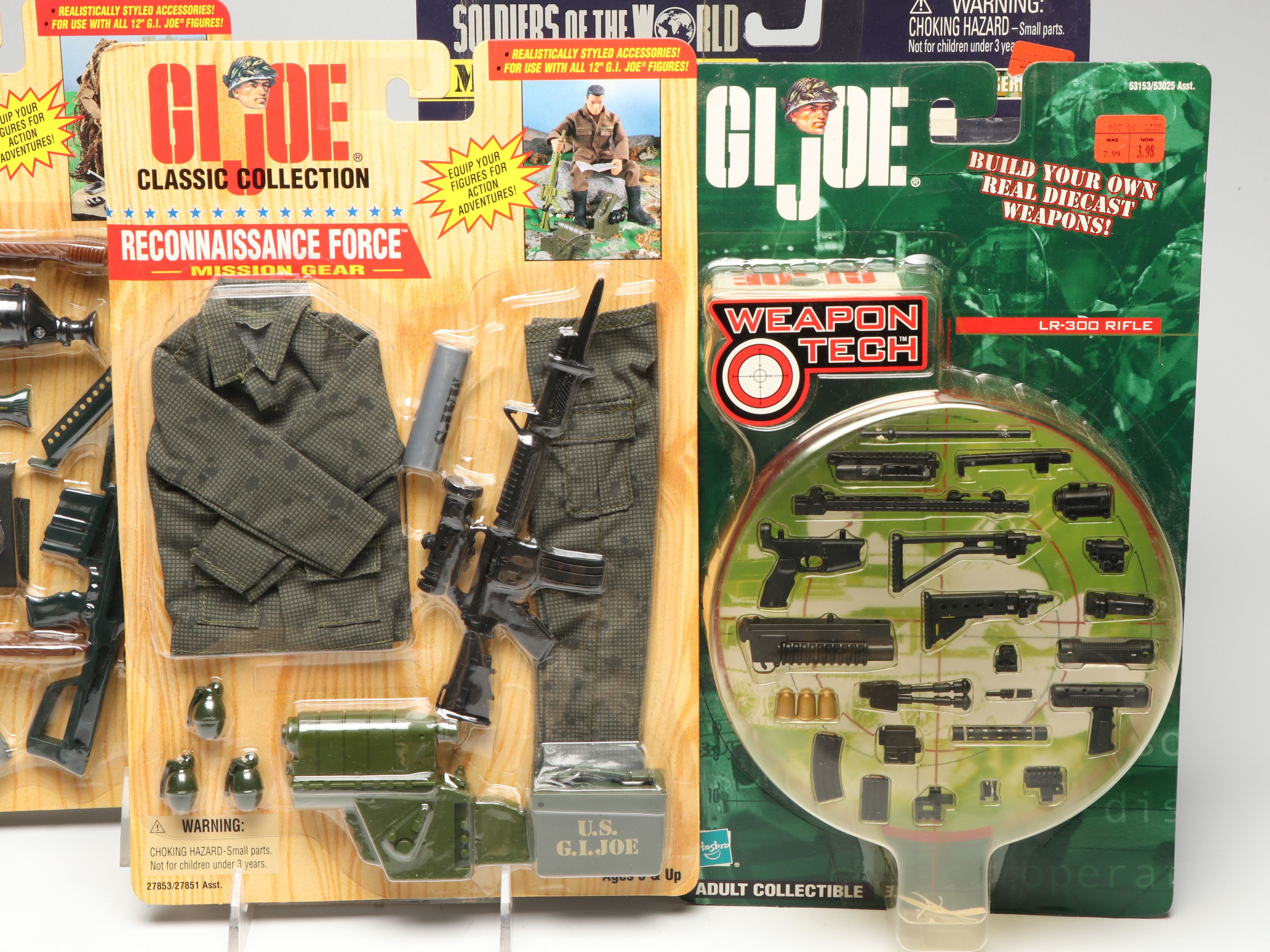 Hasbro G.I. Joe SWAT, Texas Ranger, and More Action Figures and Accessories