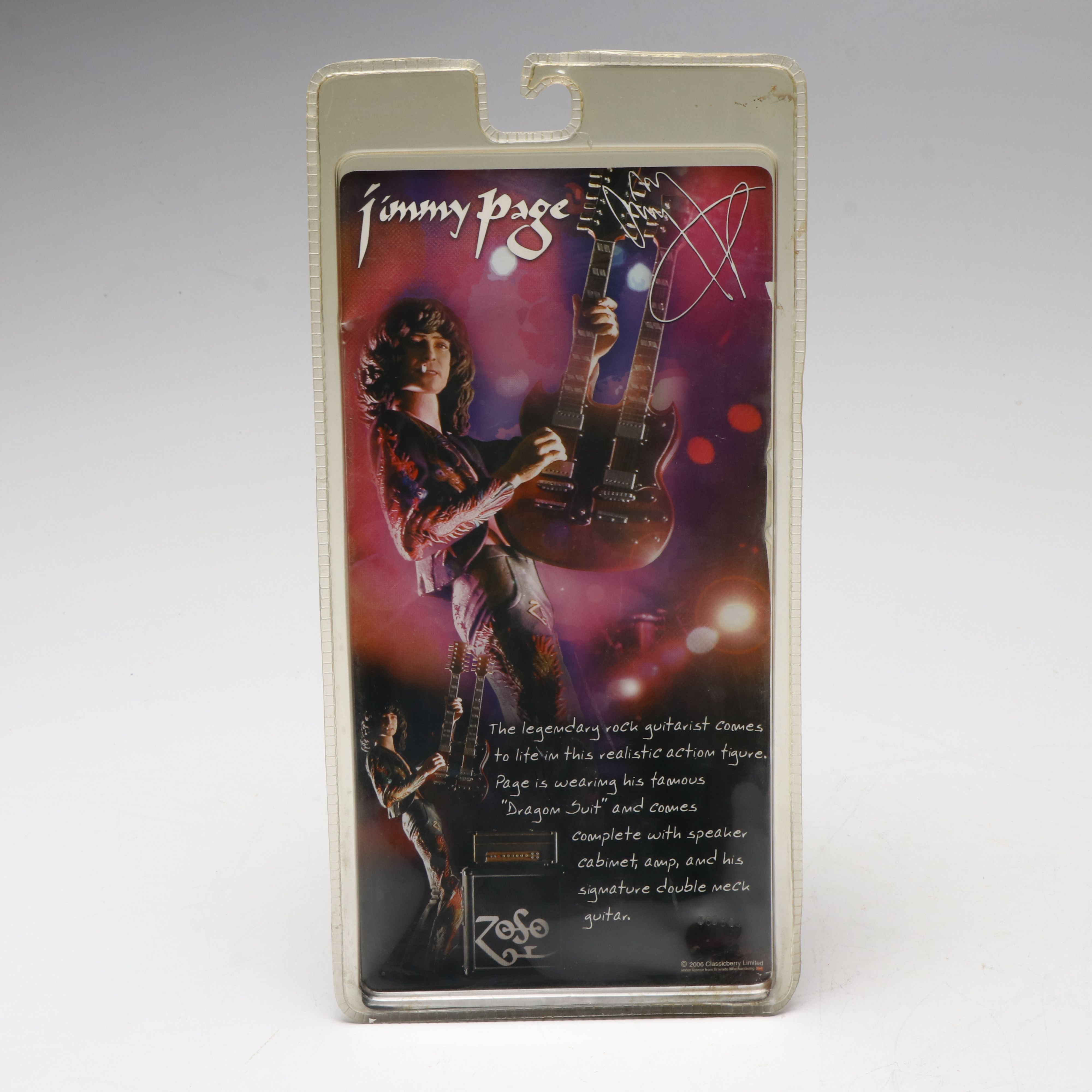 Classicberry Limited "Jimmy Page" Led Zeppelin Action Figure, 2006