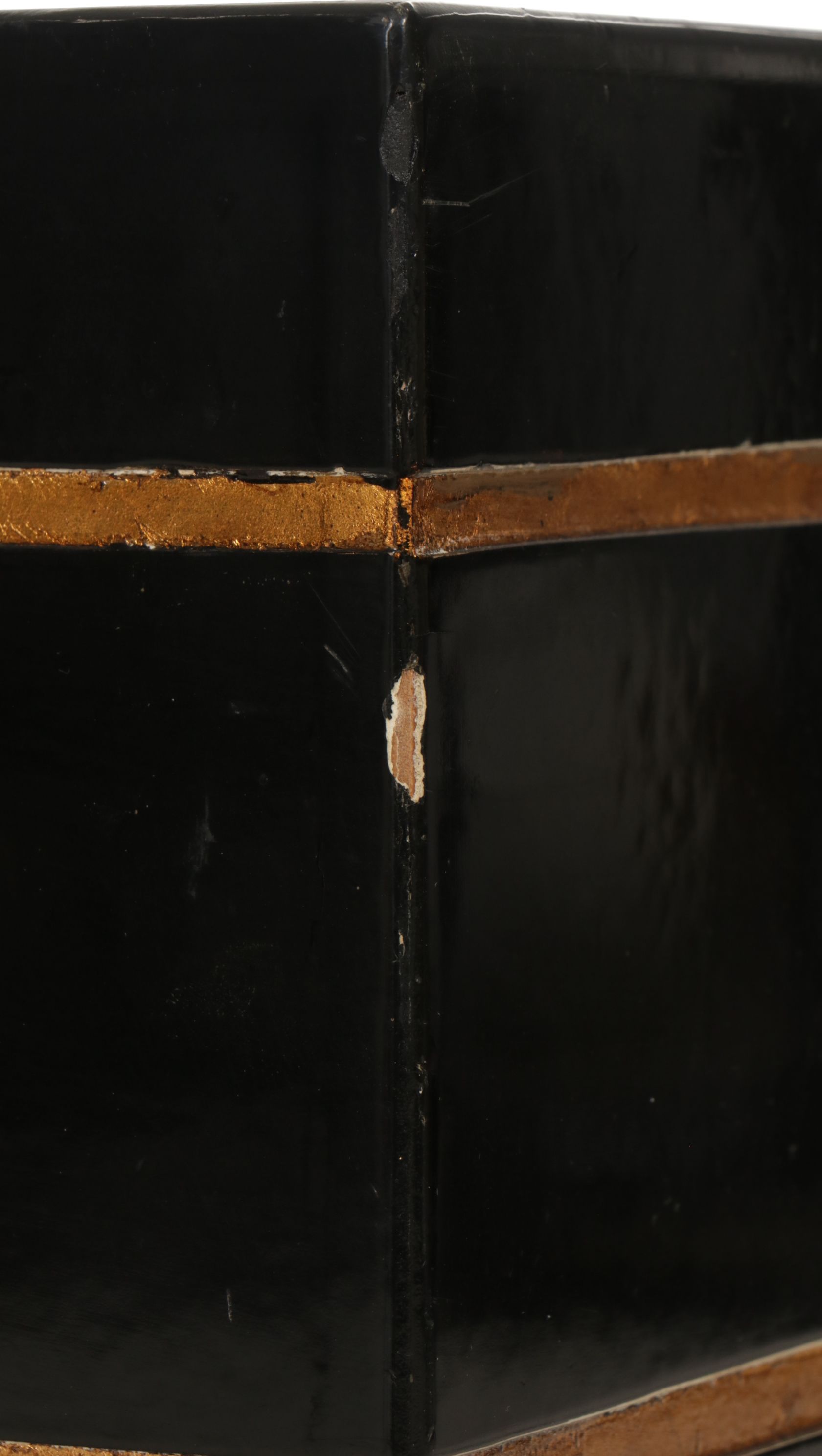 Pair of Kaaba-Inspired Decorative Pedestal