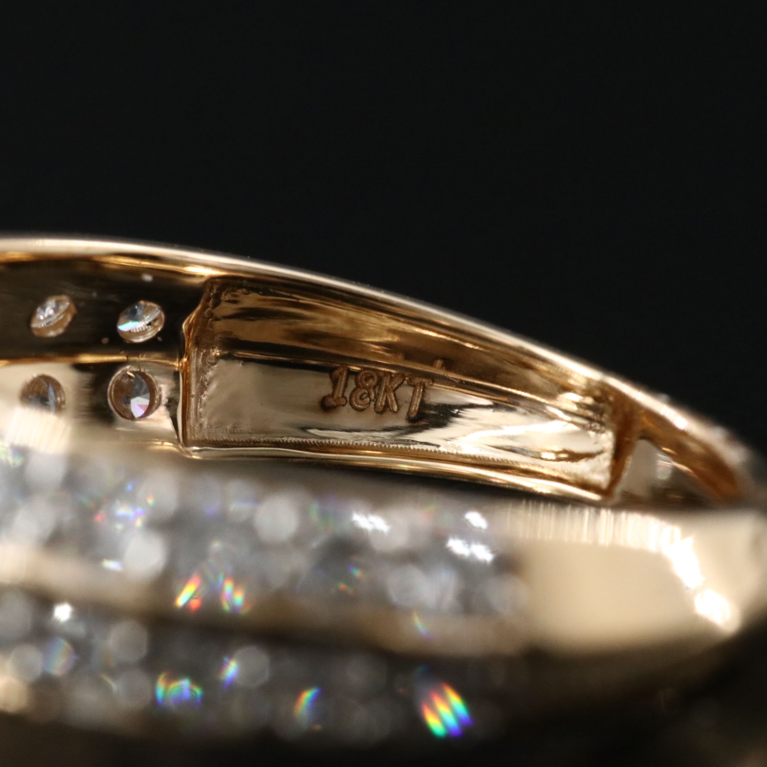 18K 2.69 CTW Lab Grown Diamond Ring with IGI Report
