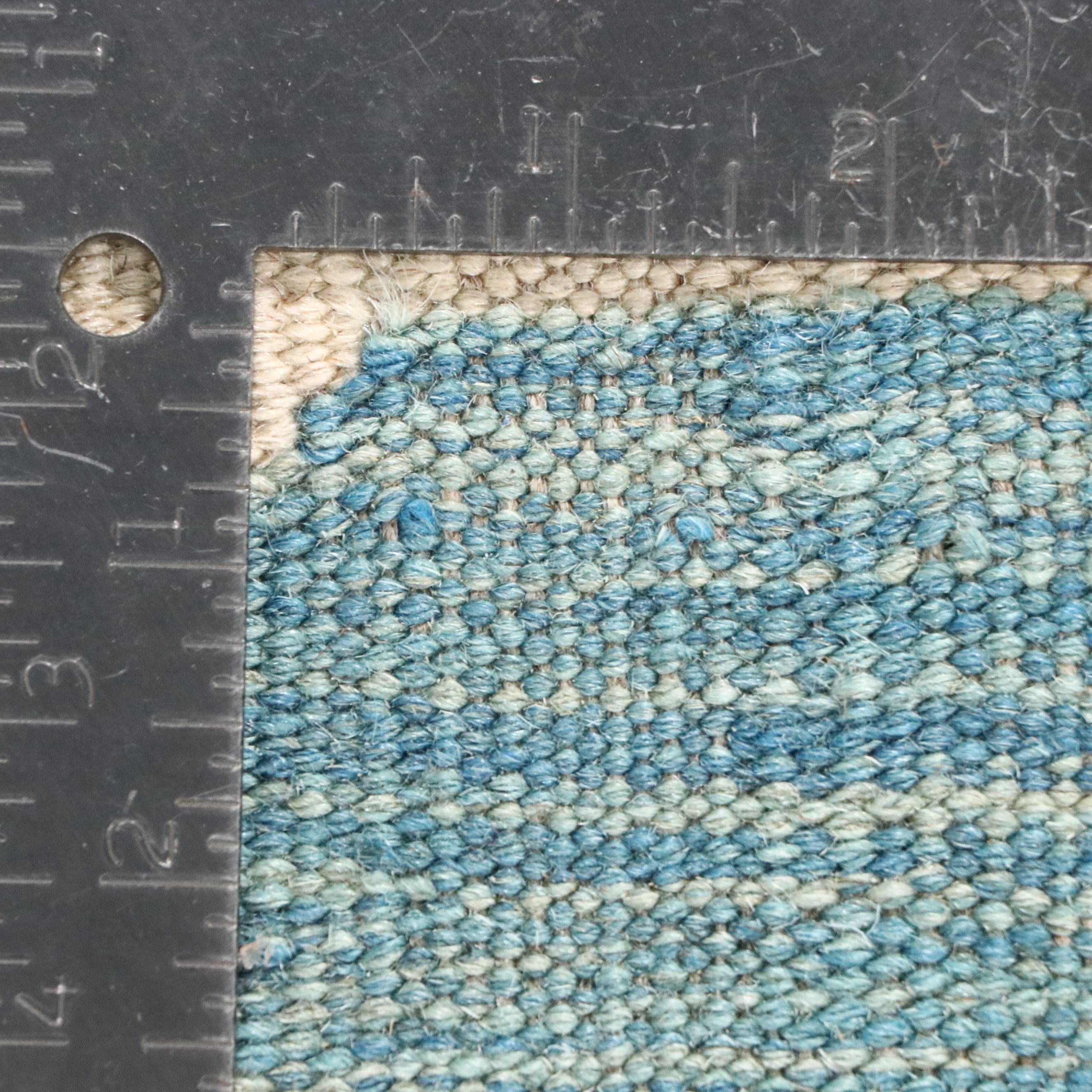 5'8 x 8'5 Handwoven Lattice Multicolor Kilim Area Rug