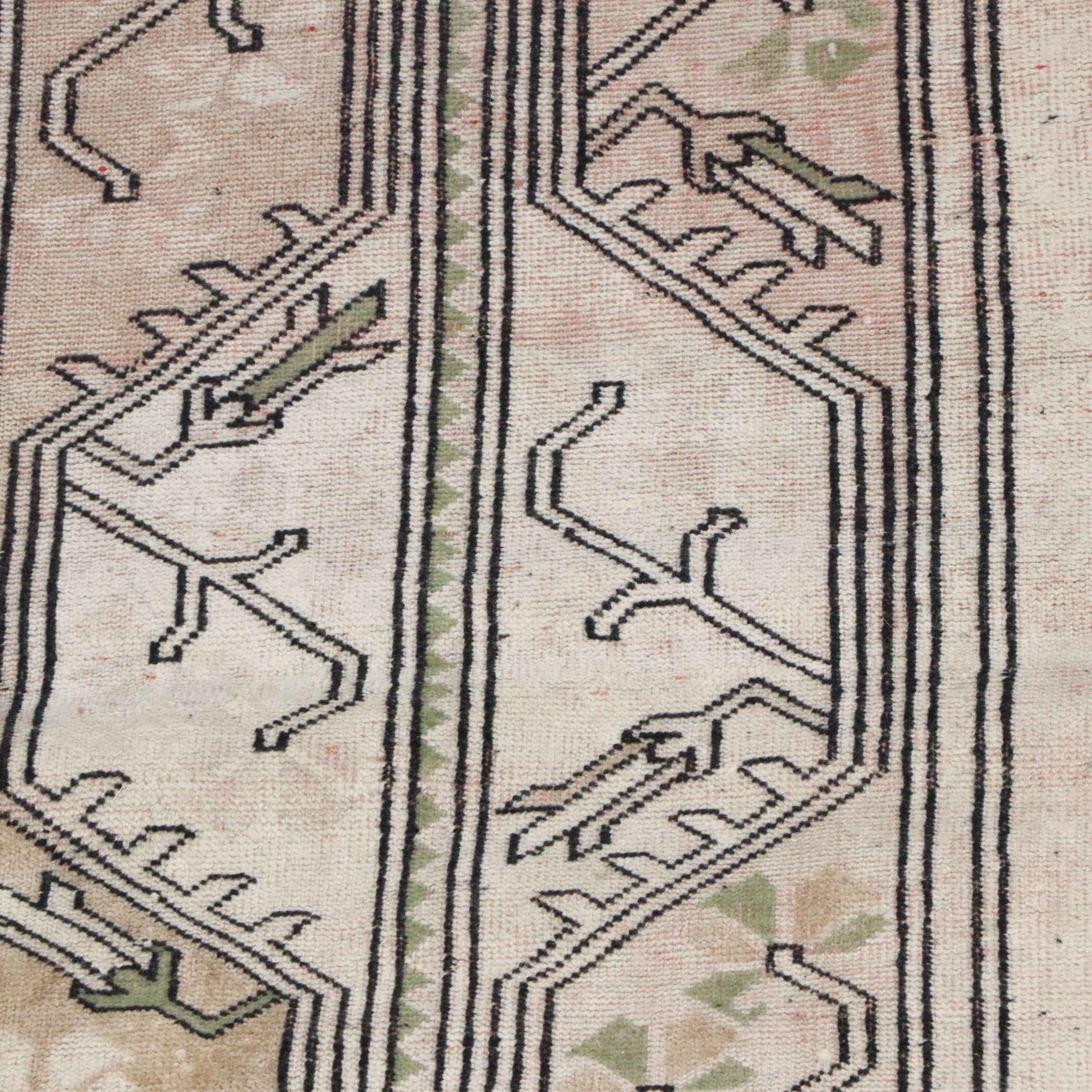 5'6 x 8'11 Hand-Knotted Turkish Milas Area Rug