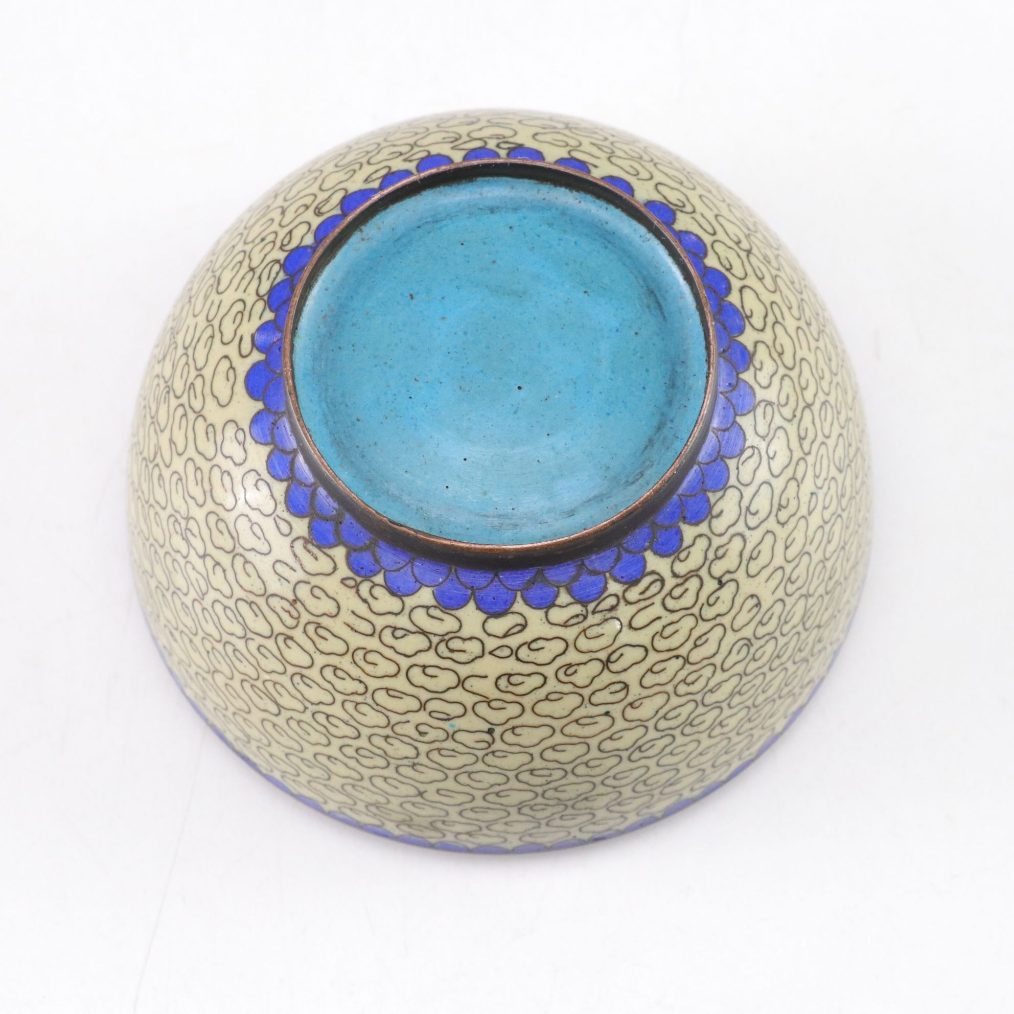 Set of Chinese Cloisonné Dragon "Chasing the Immortality Pearl" Boxes