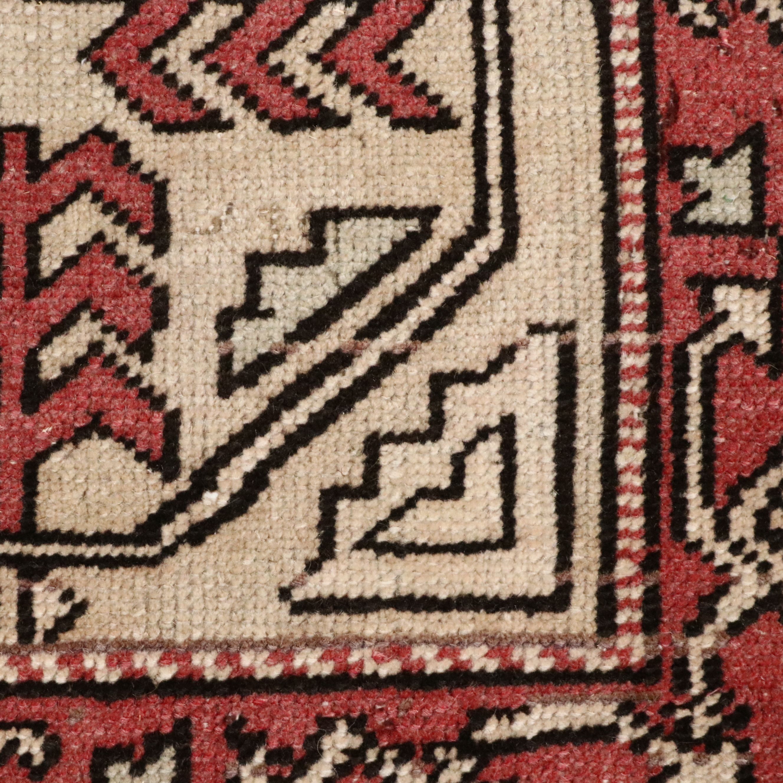 5' x 7'8 Hand-Knotted Turkish Milas Area Rug