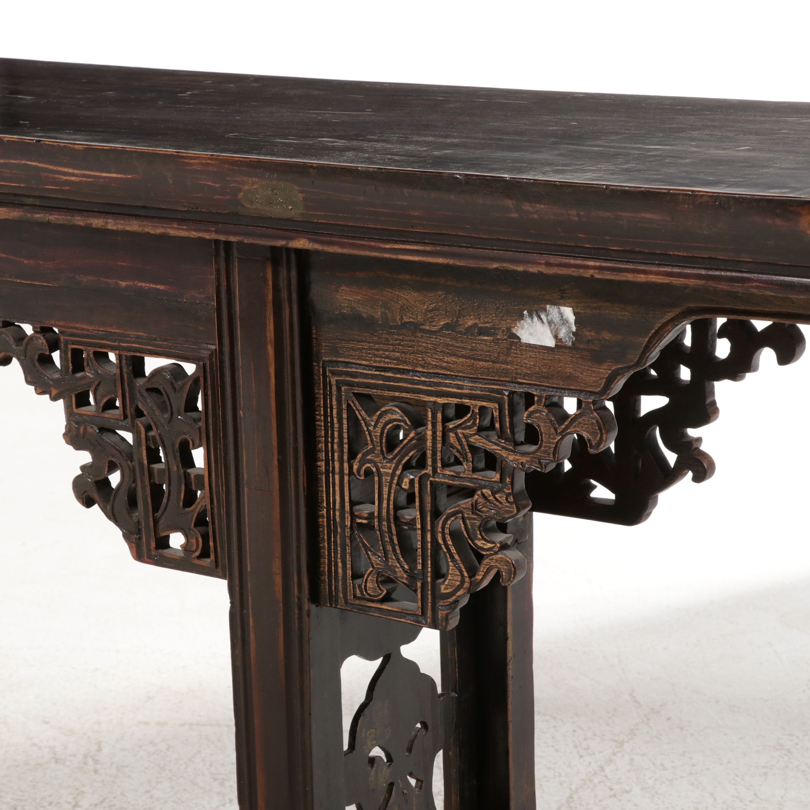 Qing Dynasty Chinese Elm Alter Table