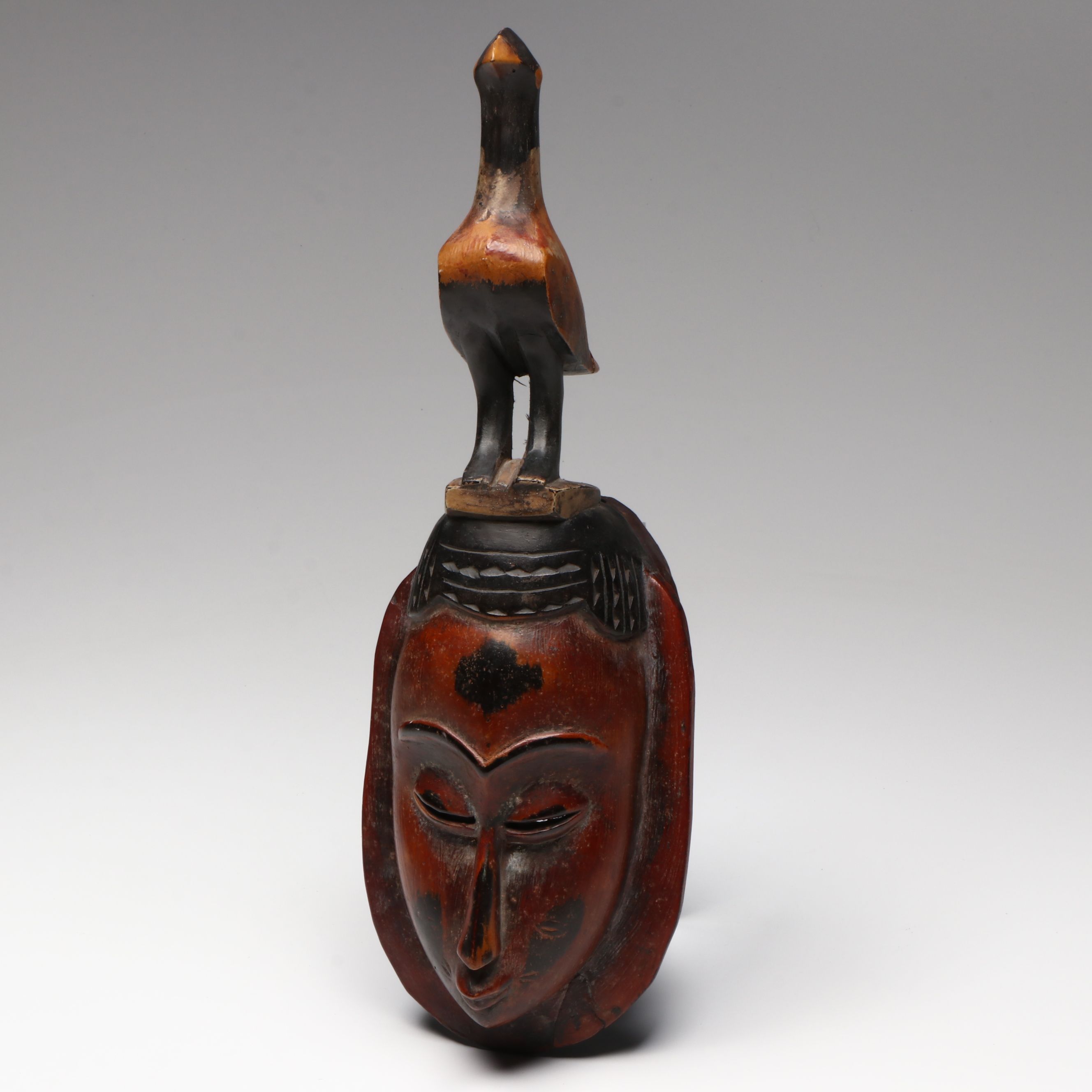 Yaure Ivory Coast Mblo Style Portrait Mask
