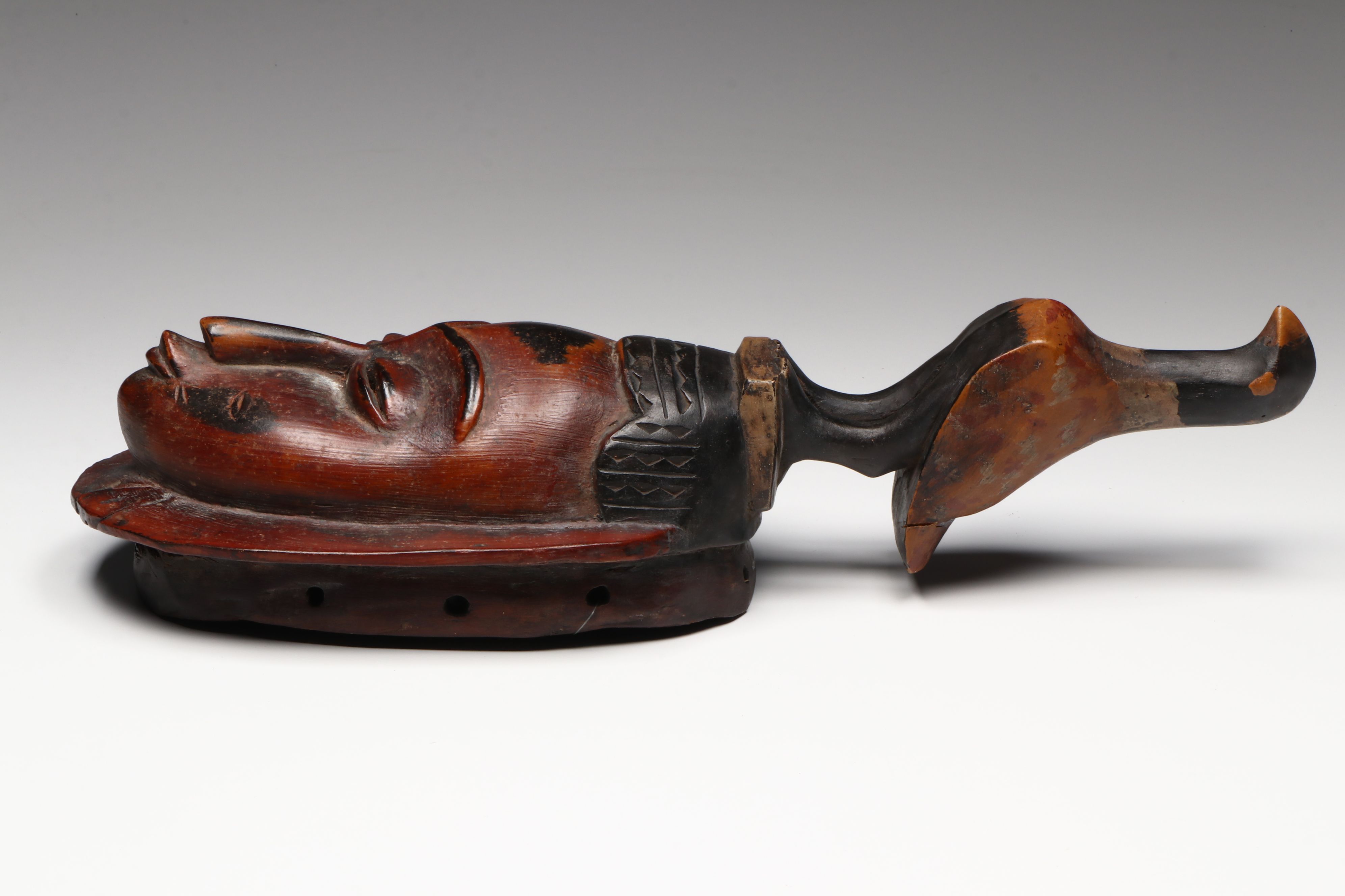 Yaure Ivory Coast Mblo Style Portrait Mask