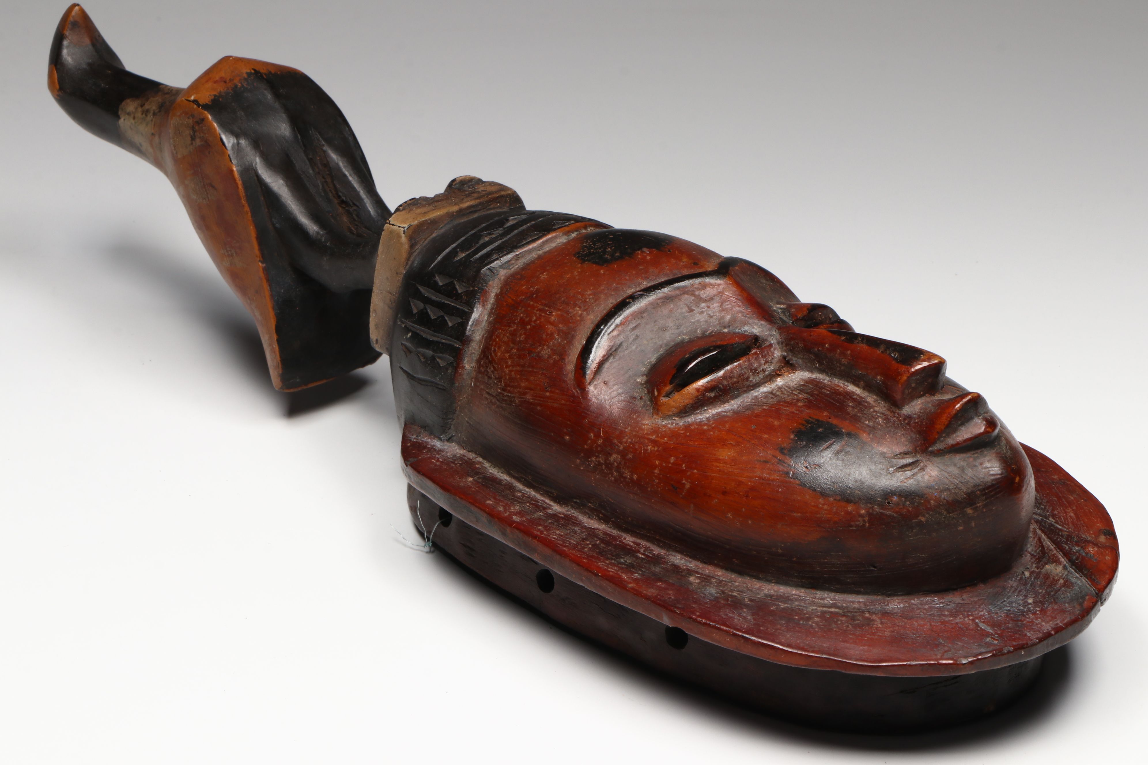 Yaure Ivory Coast Mblo Style Portrait Mask