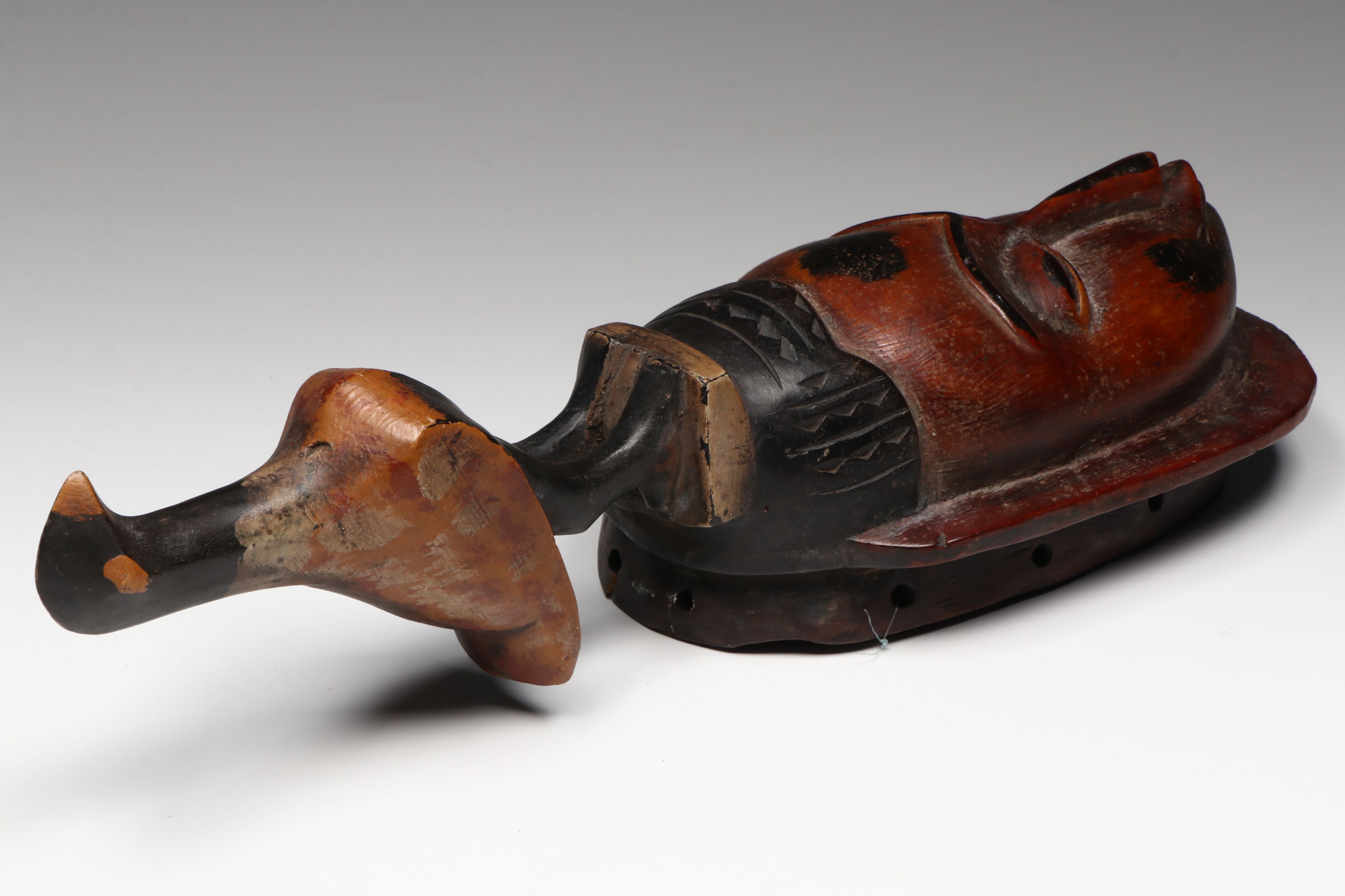 Yaure Ivory Coast Mblo Style Portrait Mask
