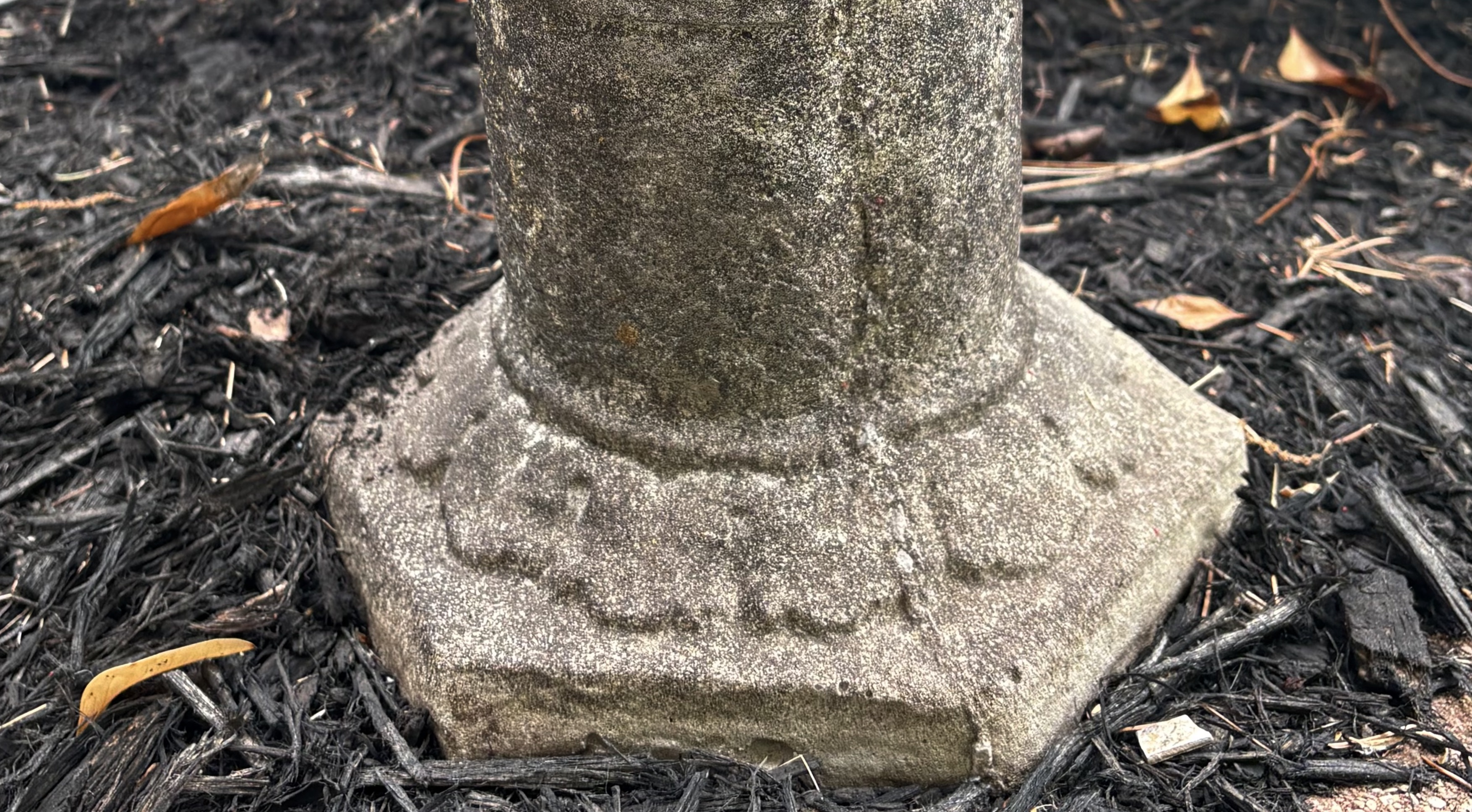 Asian Temple Pergola Concrete Garden Statuary