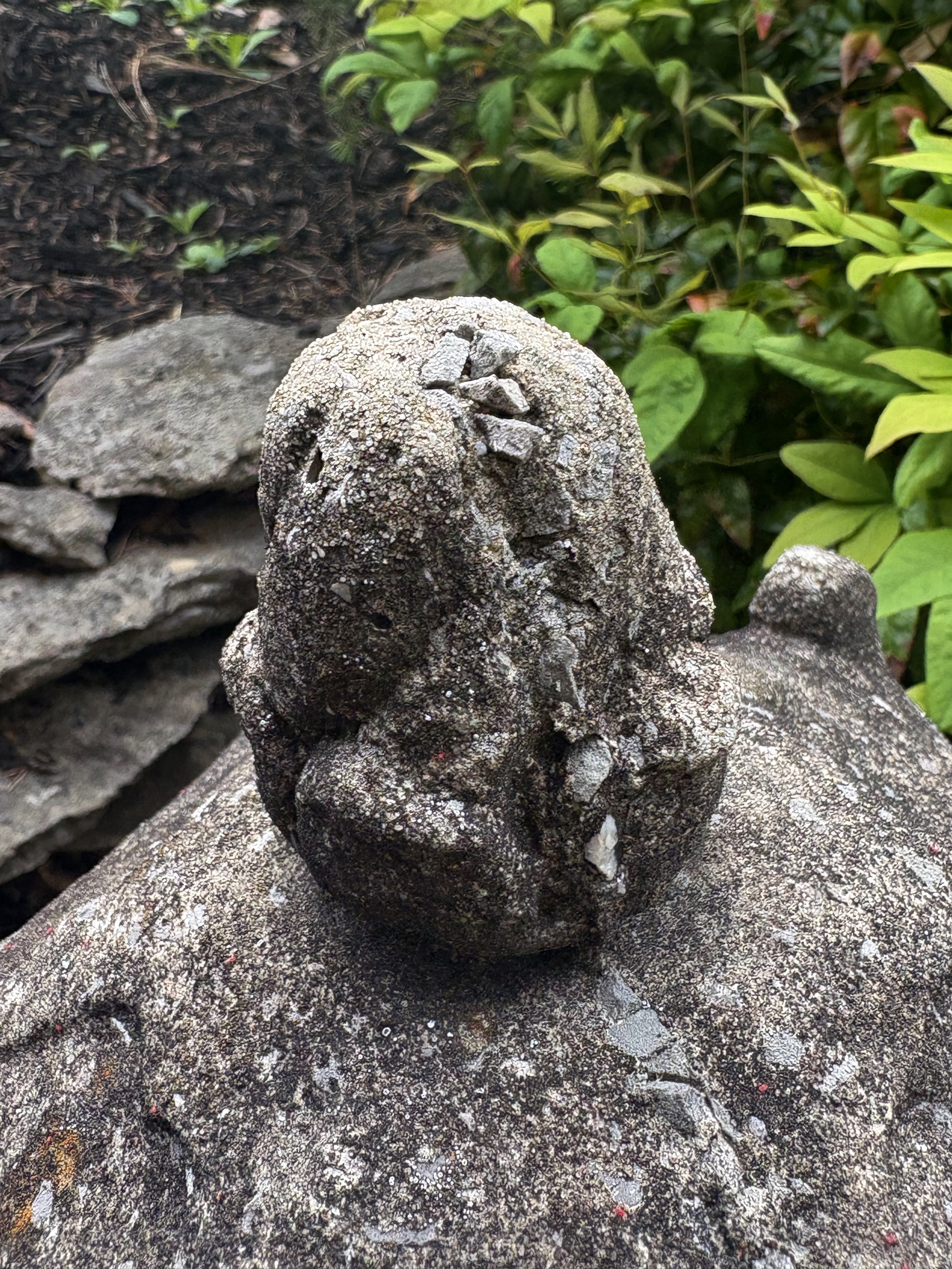 Asian Temple Pergola Concrete Garden Statuary