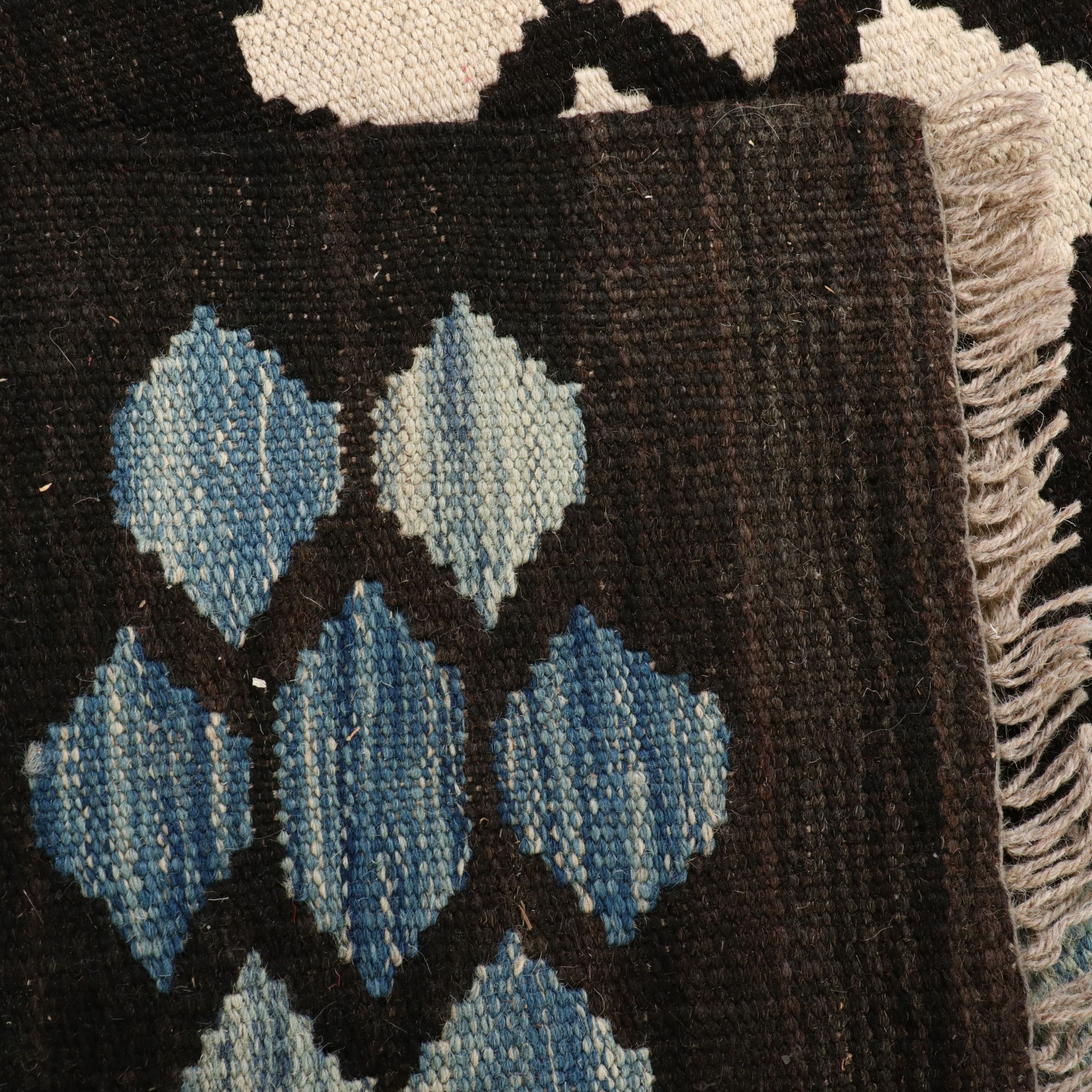 6'4 x 11'7 Handwoven Pakistani Pictorial Kilim Area Rug
